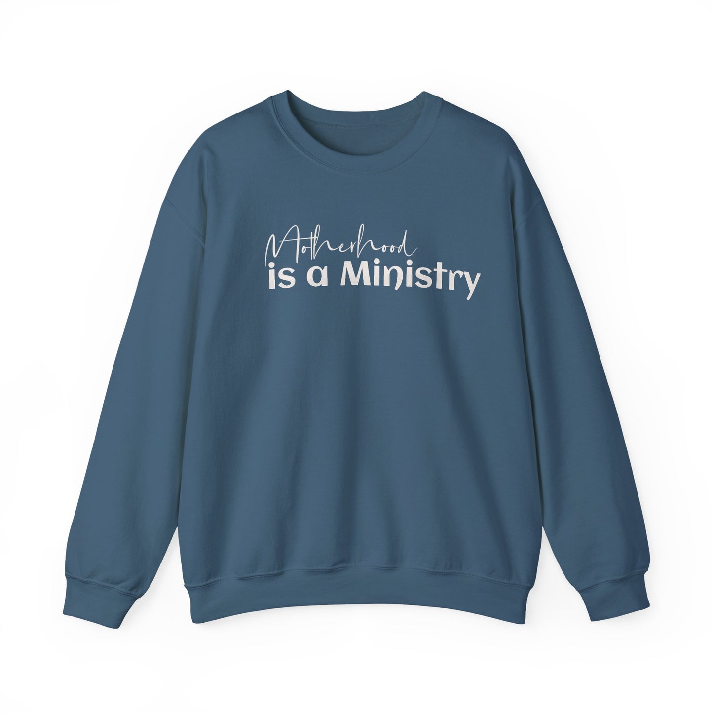 Motherhood Is Kingdom Sweatshirt | Christian Mom Gift | Bible Verse Tee for Her
