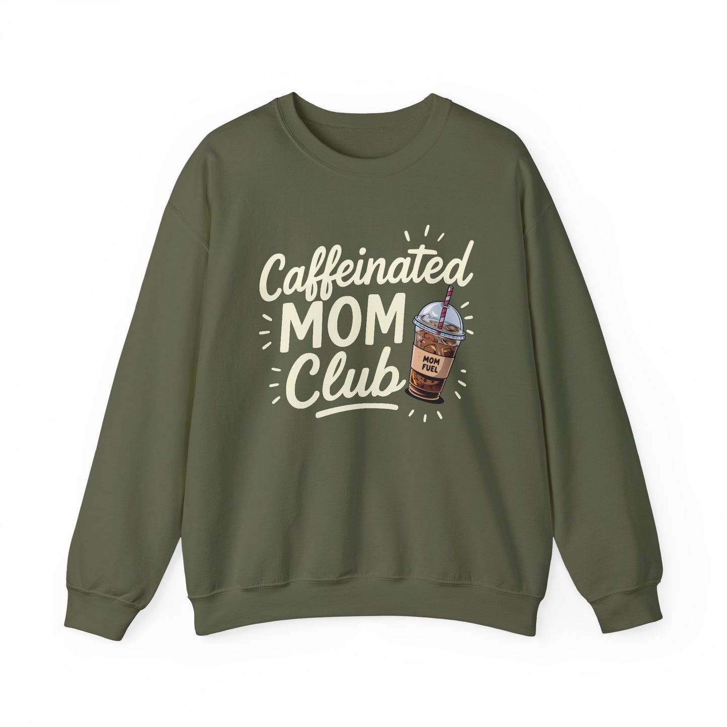 Caffeinated Moms Club Shirt, Mom Life Shirt, Mothers Day Shirt, Mom Appreciation Shirt, Funny Mom Shirt, Oversized Shirt for Mom
