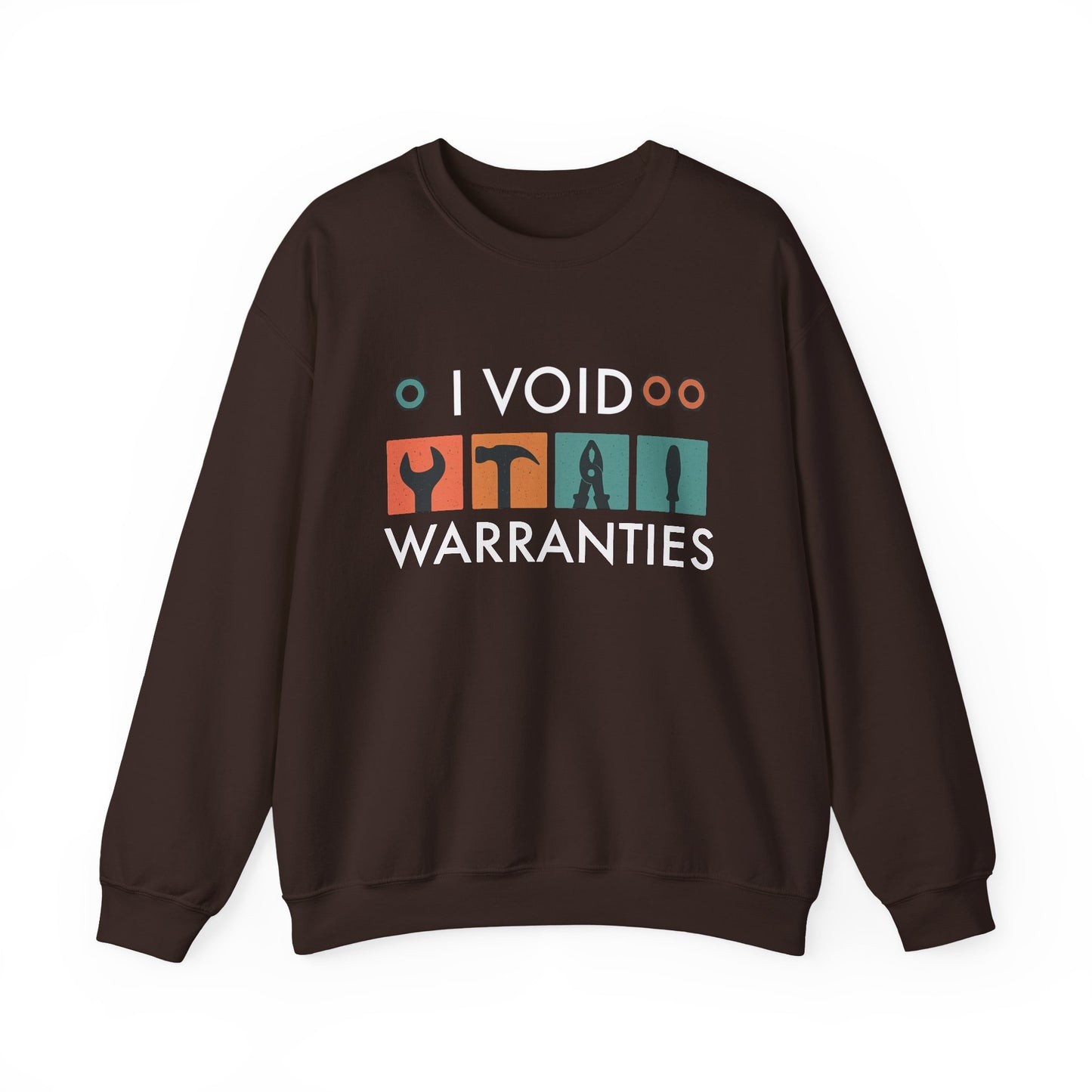 I Void Warranties SWEATSHIRT | Funny Mechanic Gift | Heavy Blend Crewneck | DIY Tools Shirt | Hooded Style Option | Tech Humor Apparel |