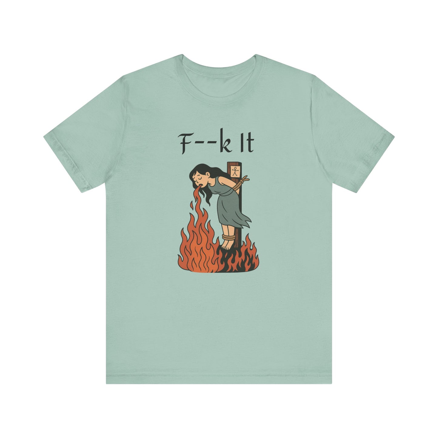 F-It T-shirt | Sarcastic Witchy Tee | Funny Spooky Aesthetic Halloween Shirt
