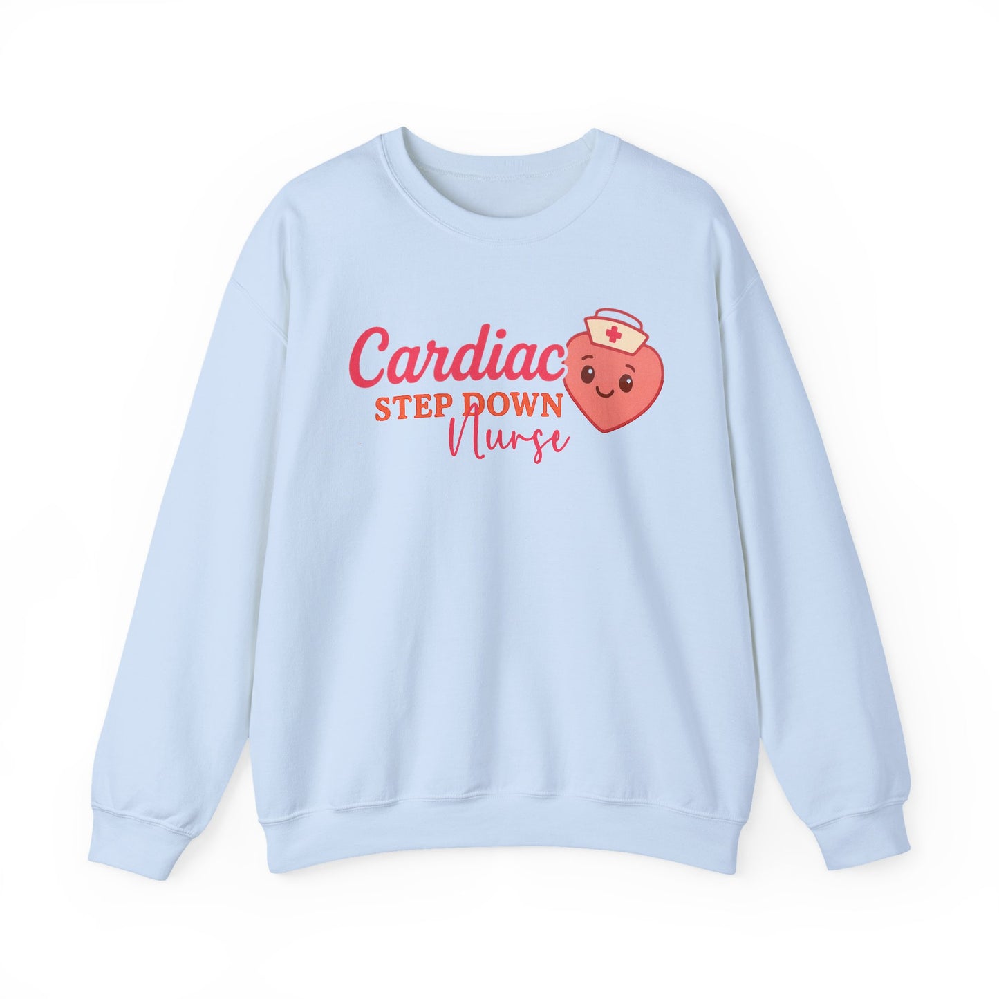 Cardiac Stepdown Nurse Sweatshirt | ICU RN Gift | Heart Nurse Crewneck | Cute Cardiology Apparel | CVICU Nurse Life | Medical Appreciation