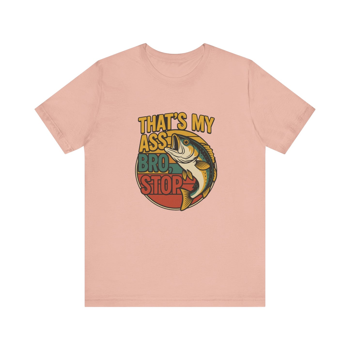 That’s My Bass Bro T-shirt | Funny Fishing Tee | Retro Gift for Fishermen