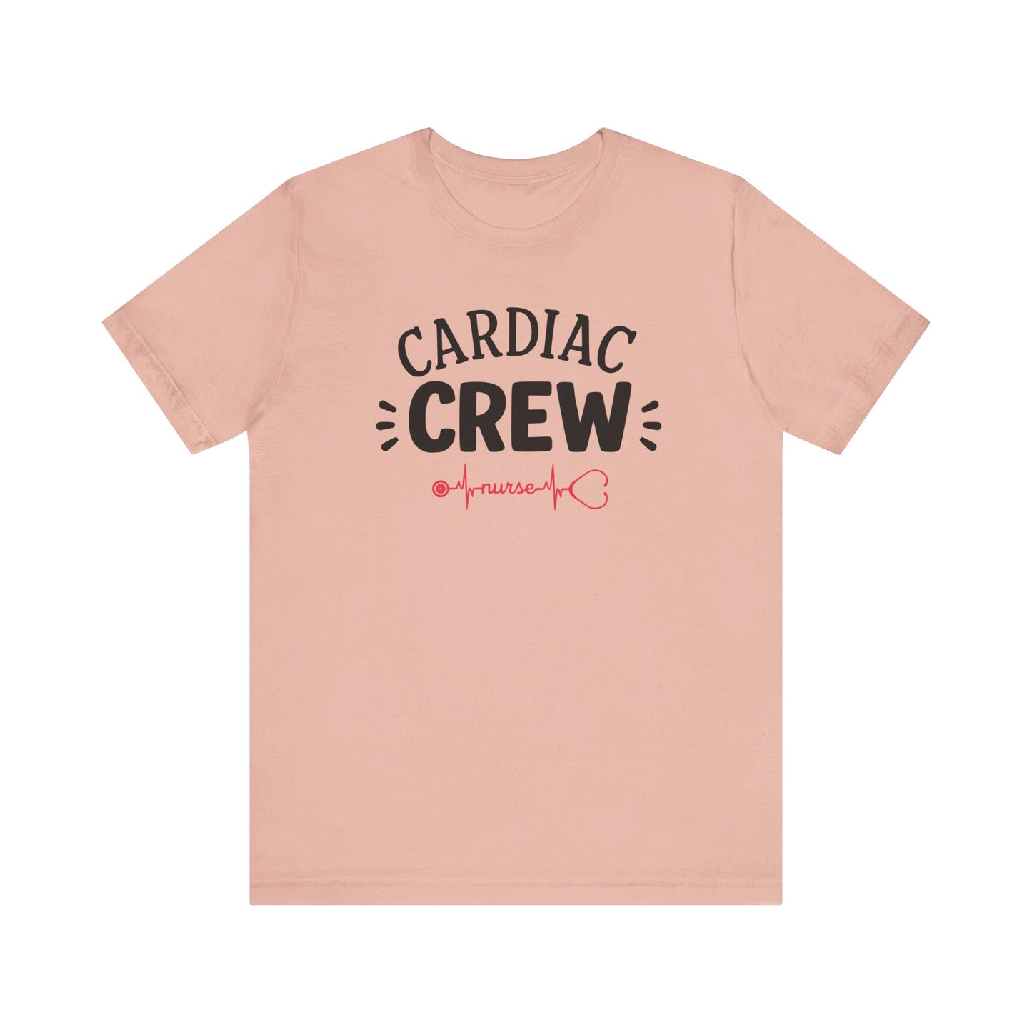Cardiac Crew T-shirt | Telemetry RN Gift | Heart Nurse Appreciation Crewneck