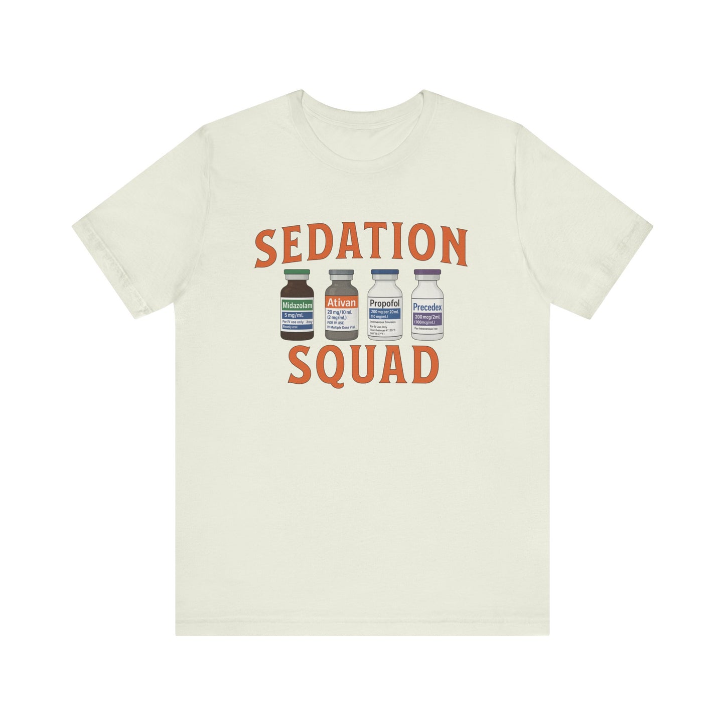 Sedation Squad T-shirt | Funny ICU Nurse Tee | CRNA Anesthesia Gift Shirt