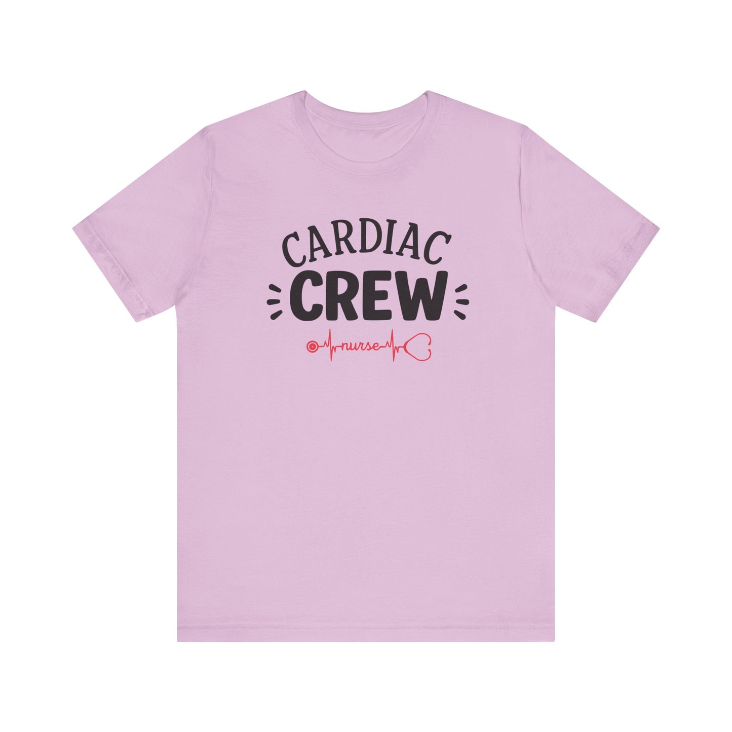 Cardiac Crew T-shirt | Telemetry RN Gift | Heart Nurse Appreciation Crewneck