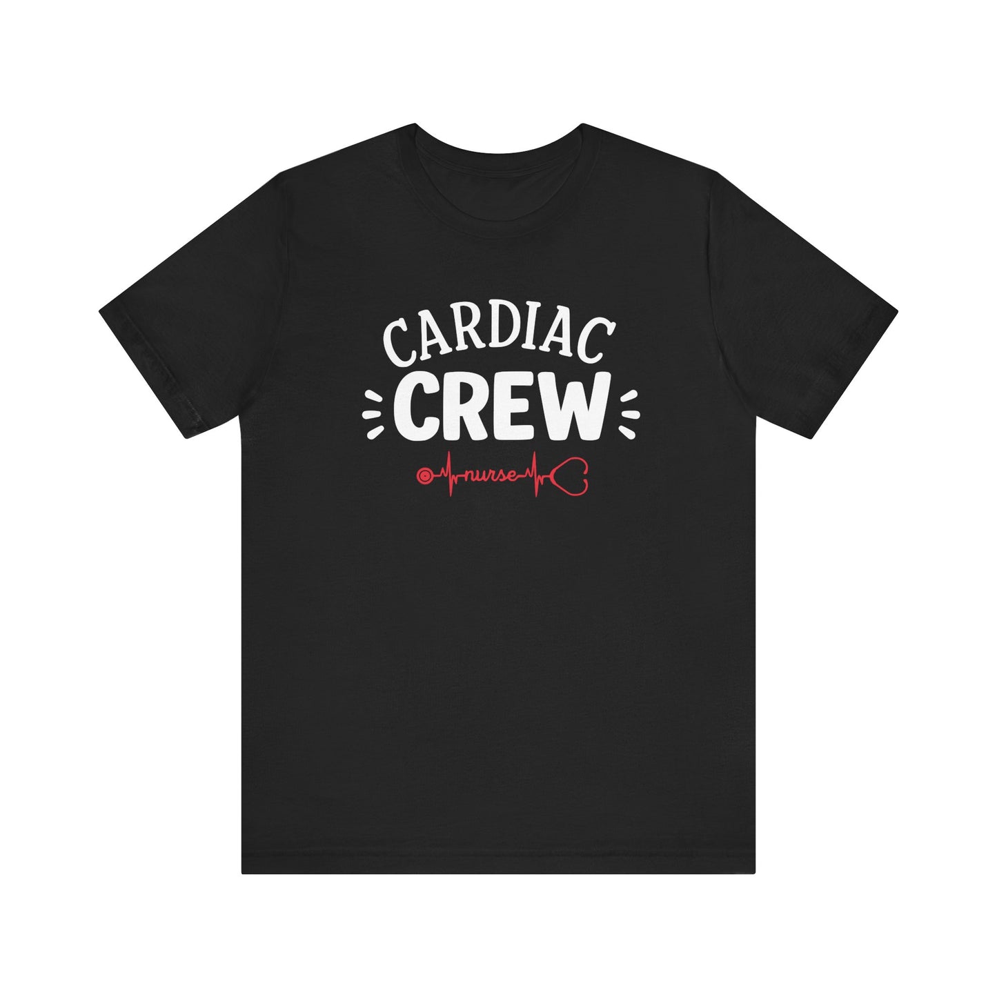 Cardiac Crew T-shirt | Telemetry RN Gift | Heart Nurse Appreciation Crewneck
