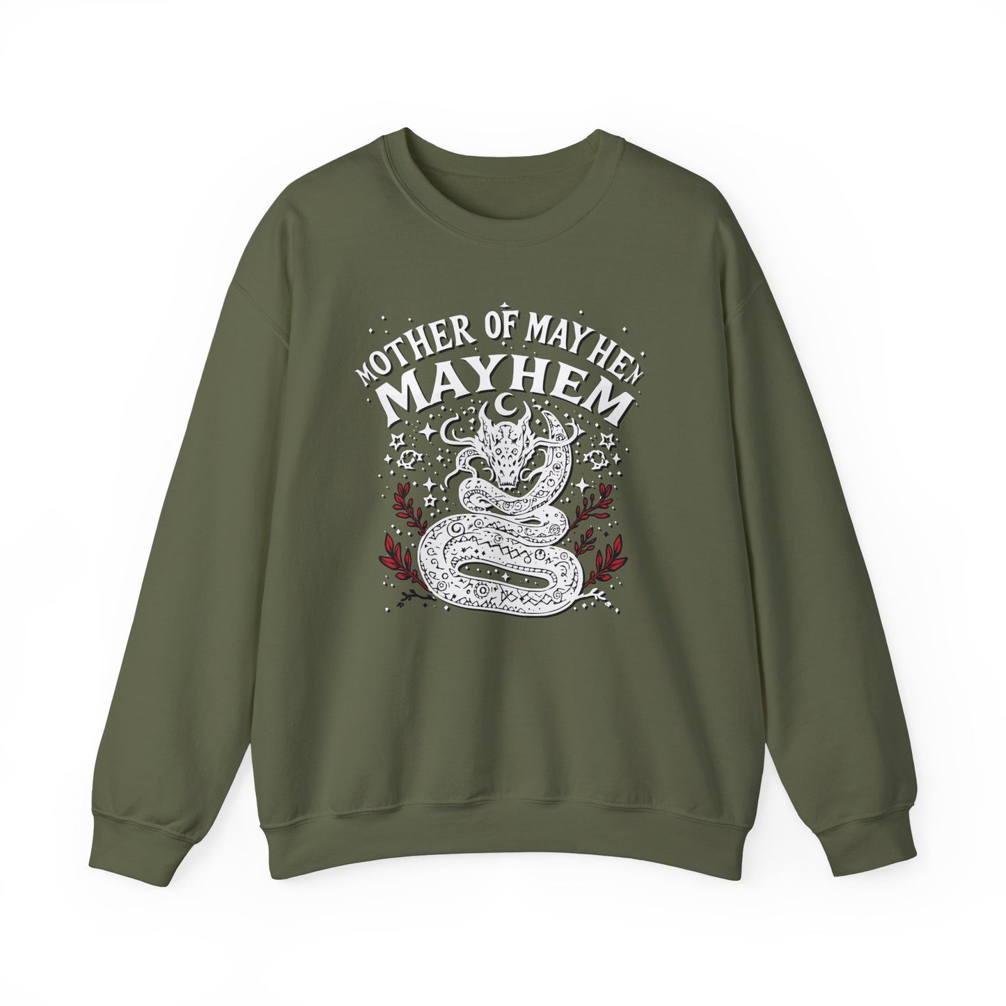 Mother of Mayhem Sweatshirt | Punk Mom Gift | Grunge Alternative Wife Tee