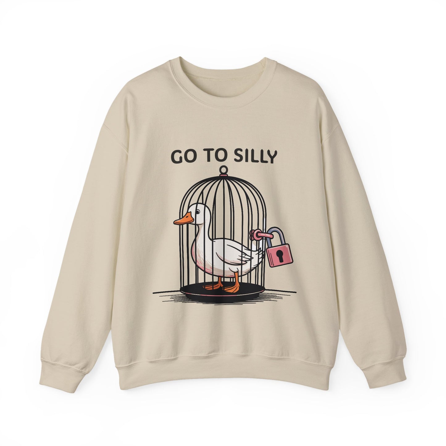 Go to silly SweatShirt | cute sweater | funny hoodie | cozy unisex top | got silly vibes | gift for her | playful university style