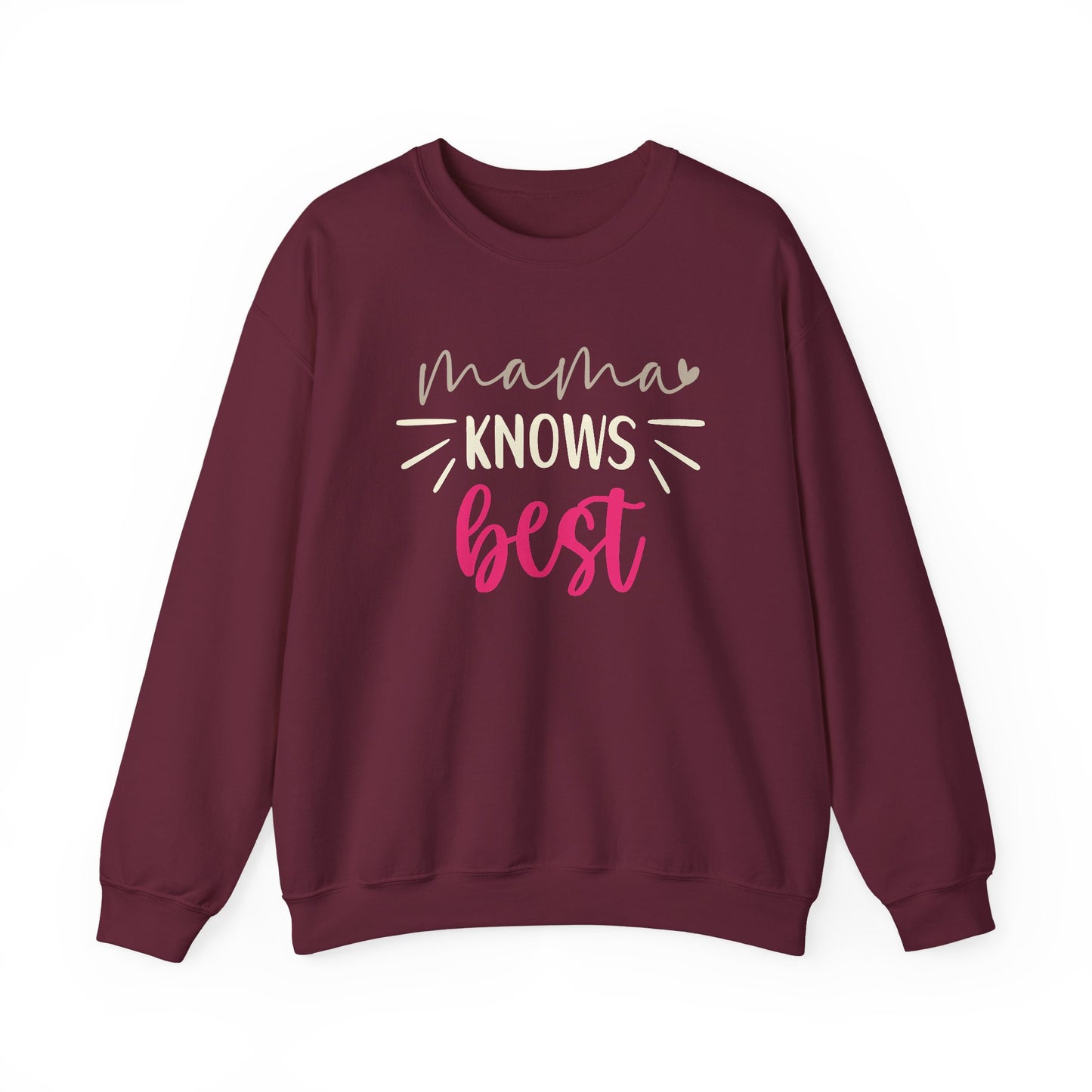 Mama Knows Best Sweatshirt | Cool Mom Tee | Mother’s Day Gift for Her