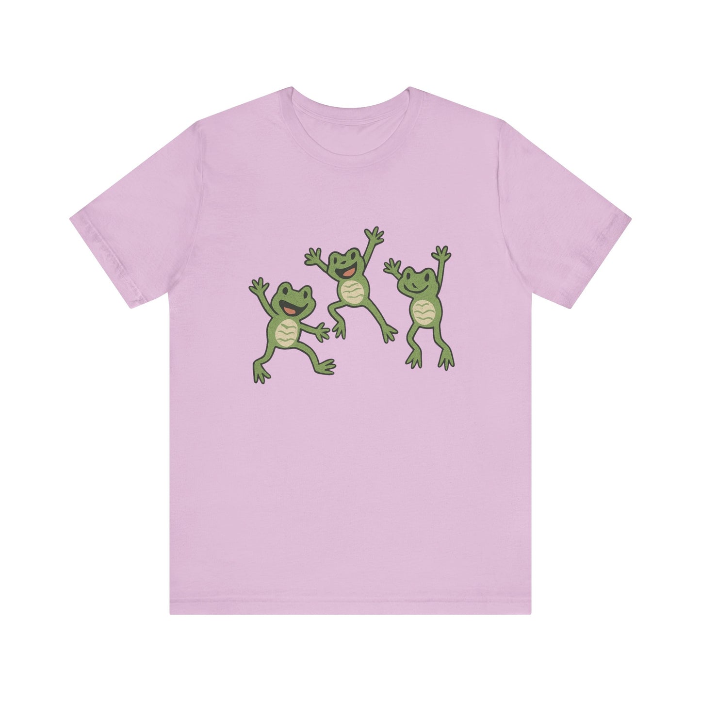 Three Frogs Shirt |Frog Tee| Cute Amphibian Fashion| Colors T-Shirt| Nature Lover Gift| I Like Frogs Shirt |