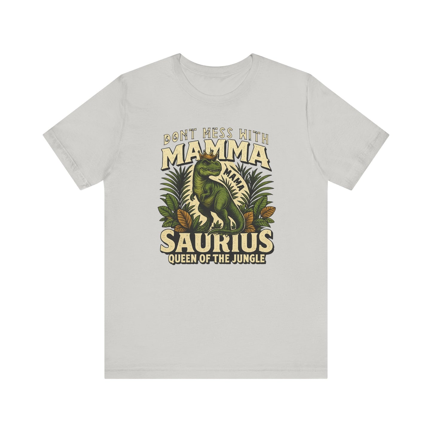 Mama Saurus T-shirt | Funny Dinosaur Mom Gift | Mother’s Day Tee for Nana