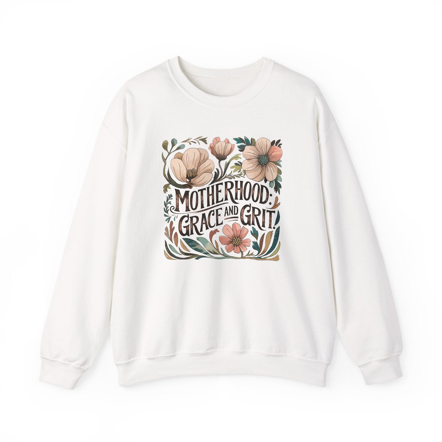 Motherhood Sweatshirt for Women | Cute Mom Life Pullover | Cozy Mom Gift