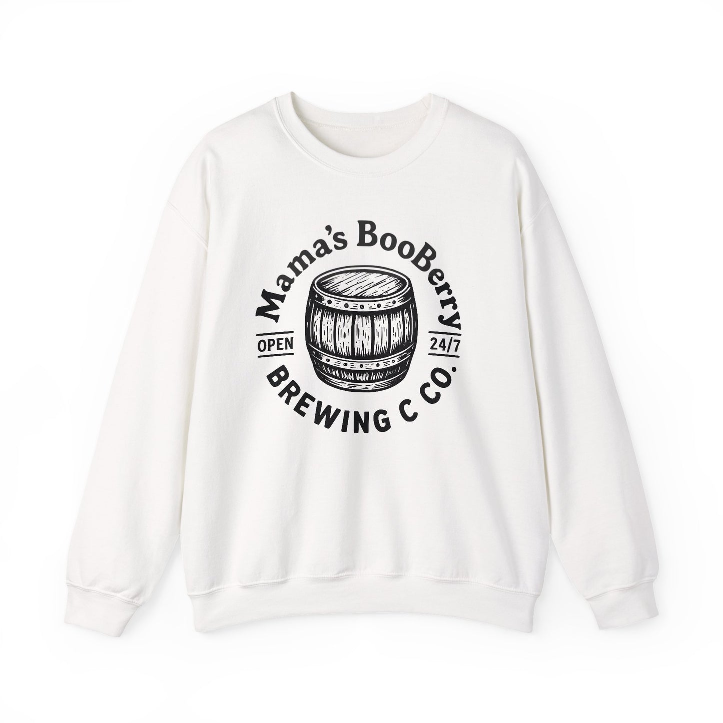 Mama’s Boobery Brewing Co Sweatshirt | Funny New Mom Gift | Cozy Mom Pullover