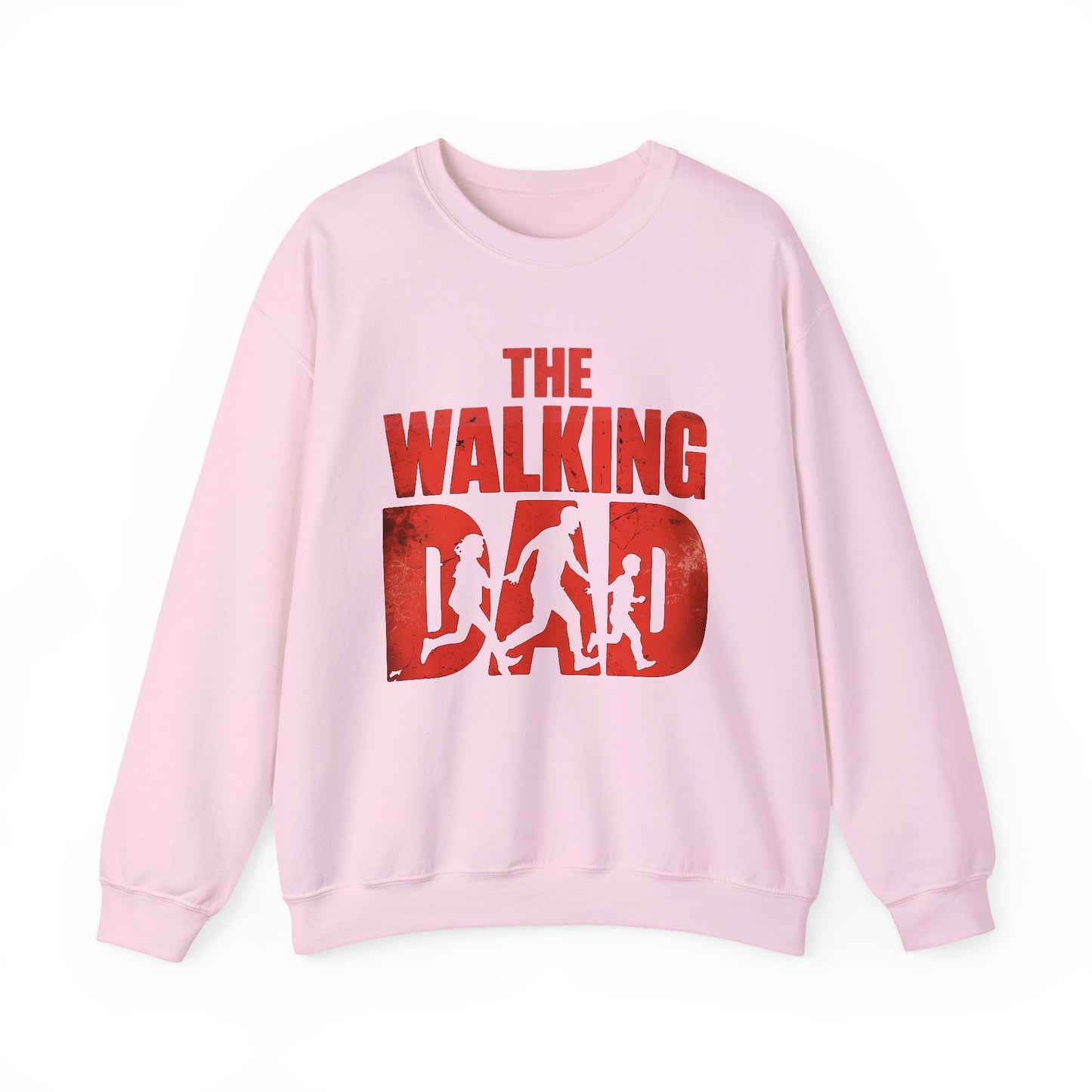 The walking dad sweatShirt | cool dad sweater | fatherhood crewneck | comfort fit gift for dad | zombie dad joke shirt | mens cozy top |