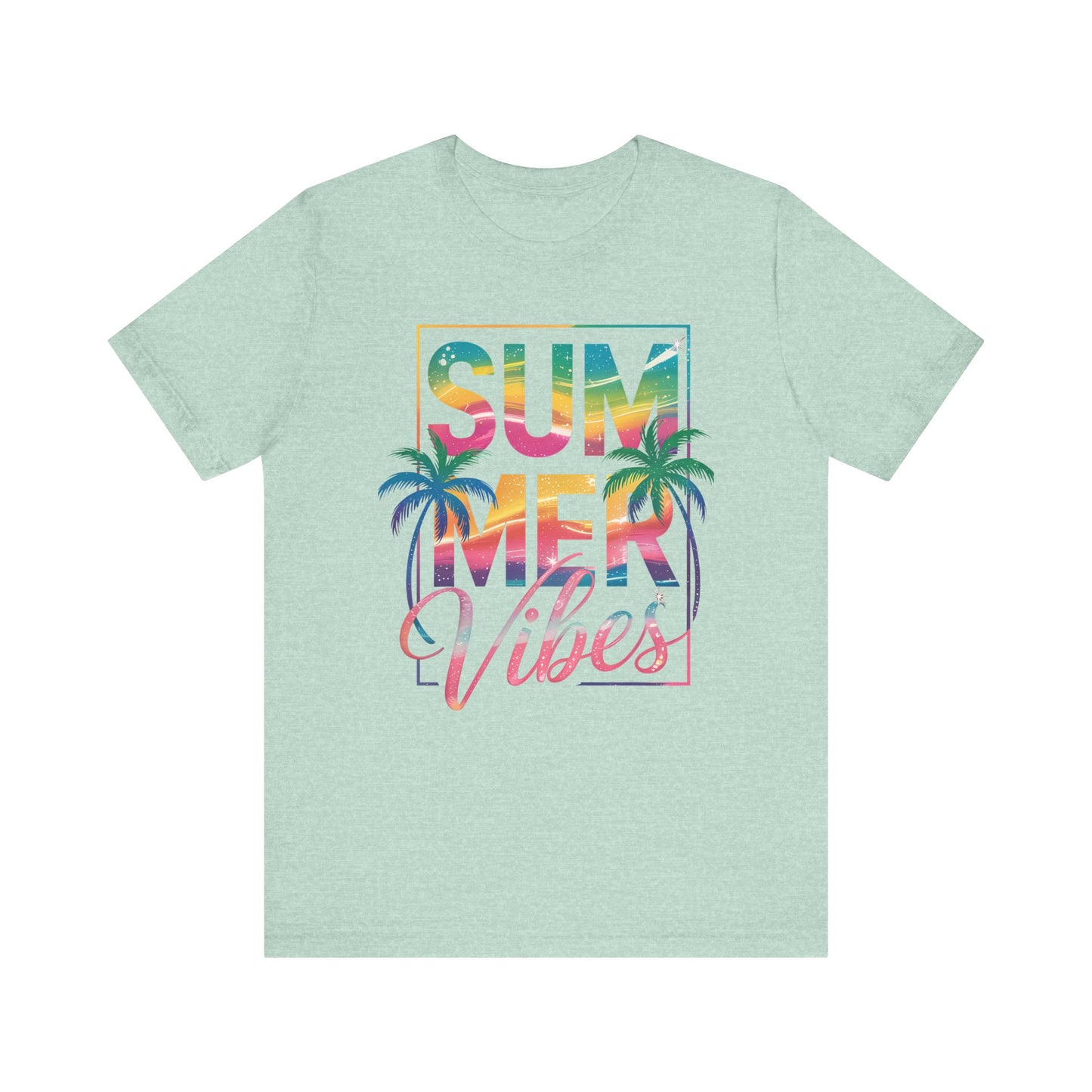 Sumer vibes Shirt | Beach Shirt | Vacation Tee | Retro Aesthetic | Sunshine Graphic | Trendy Summer Outfit | Cute Gift for Women | Vintage |