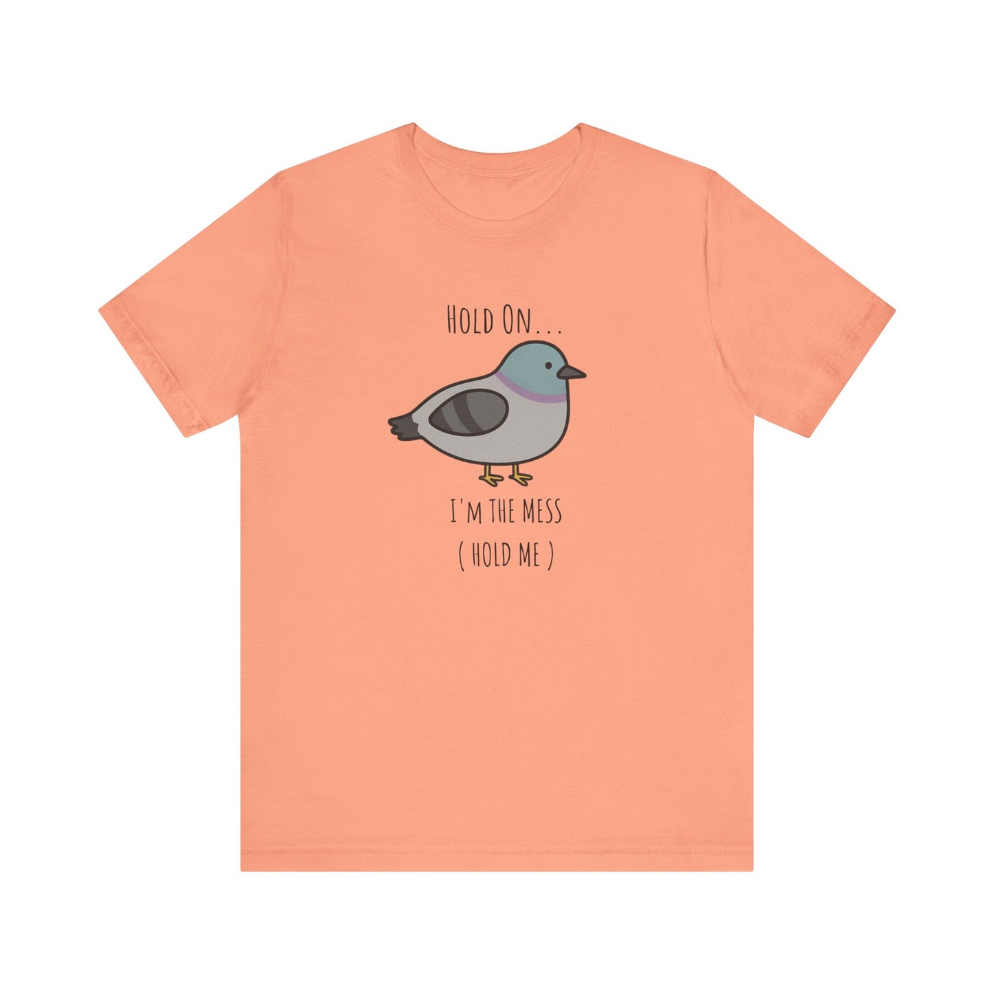 Hold on I m mess hold one Shirt |hold the fu*ck up | Funny Graphic Tee | Adult Humor Shirt | Viral Meme Shirt | Silly unhinged shirt |