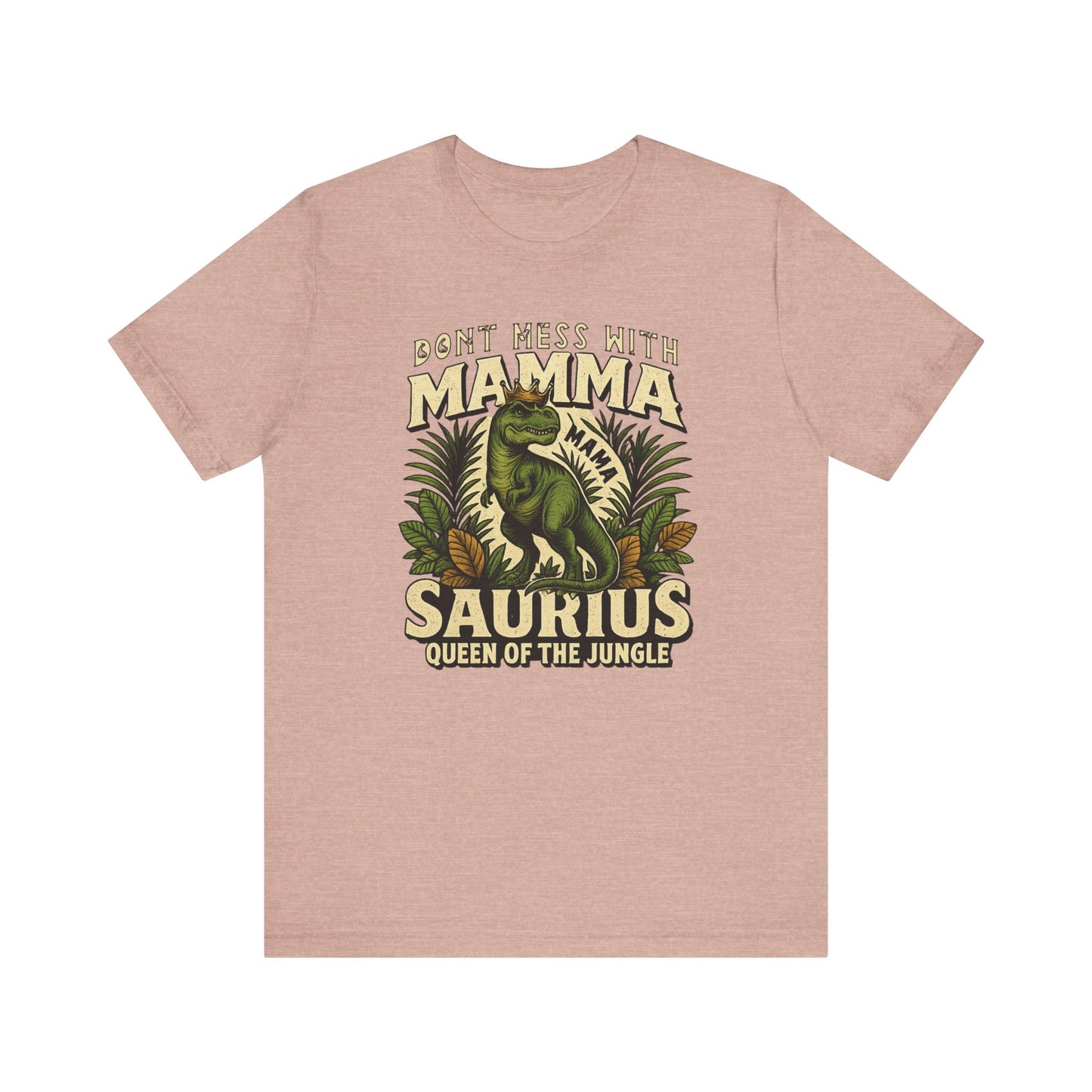 Mama Saurus T-shirt | Funny Dinosaur Mom Gift | Mother’s Day Tee for Nana