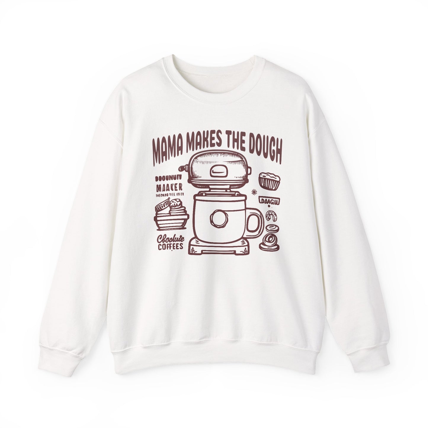 Mama Makes the Dough Sweatshirt | Baking Mom Gift | Cute Kitchen Crewneck