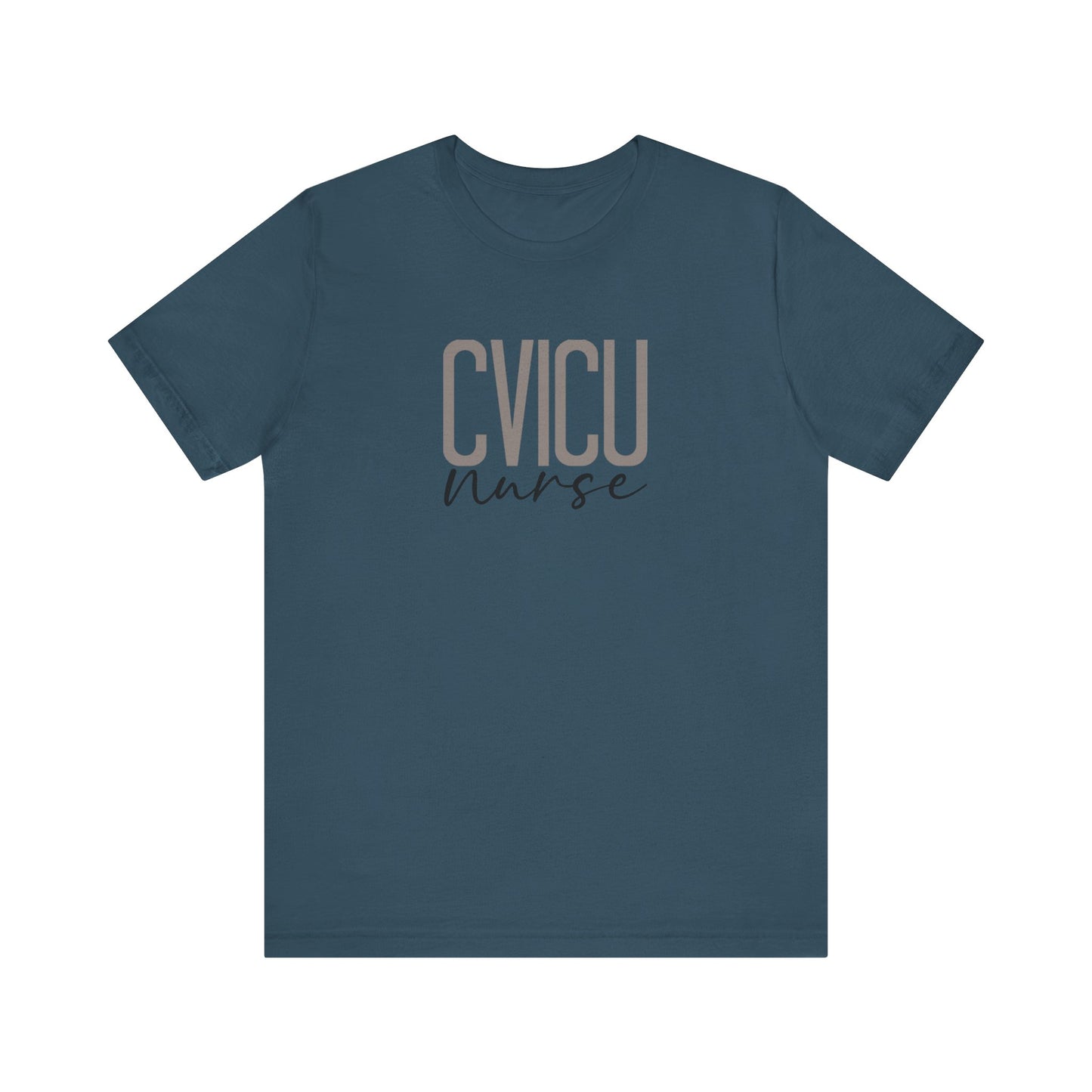 CVICU Nurse T-Shirt | Heart RN Crewneck Gift | ICU Nurse Appreciation Tee