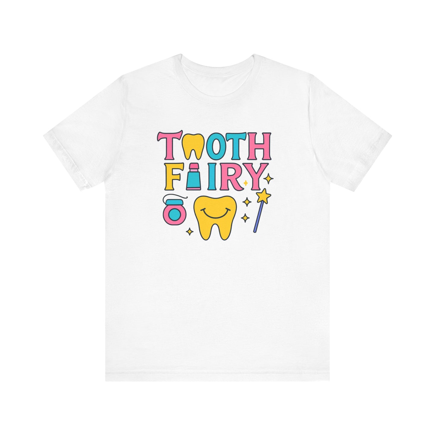 Tooth Fairy T-shirt | Dental Hygienist Gift | Funny Dentist Crewneck Tee