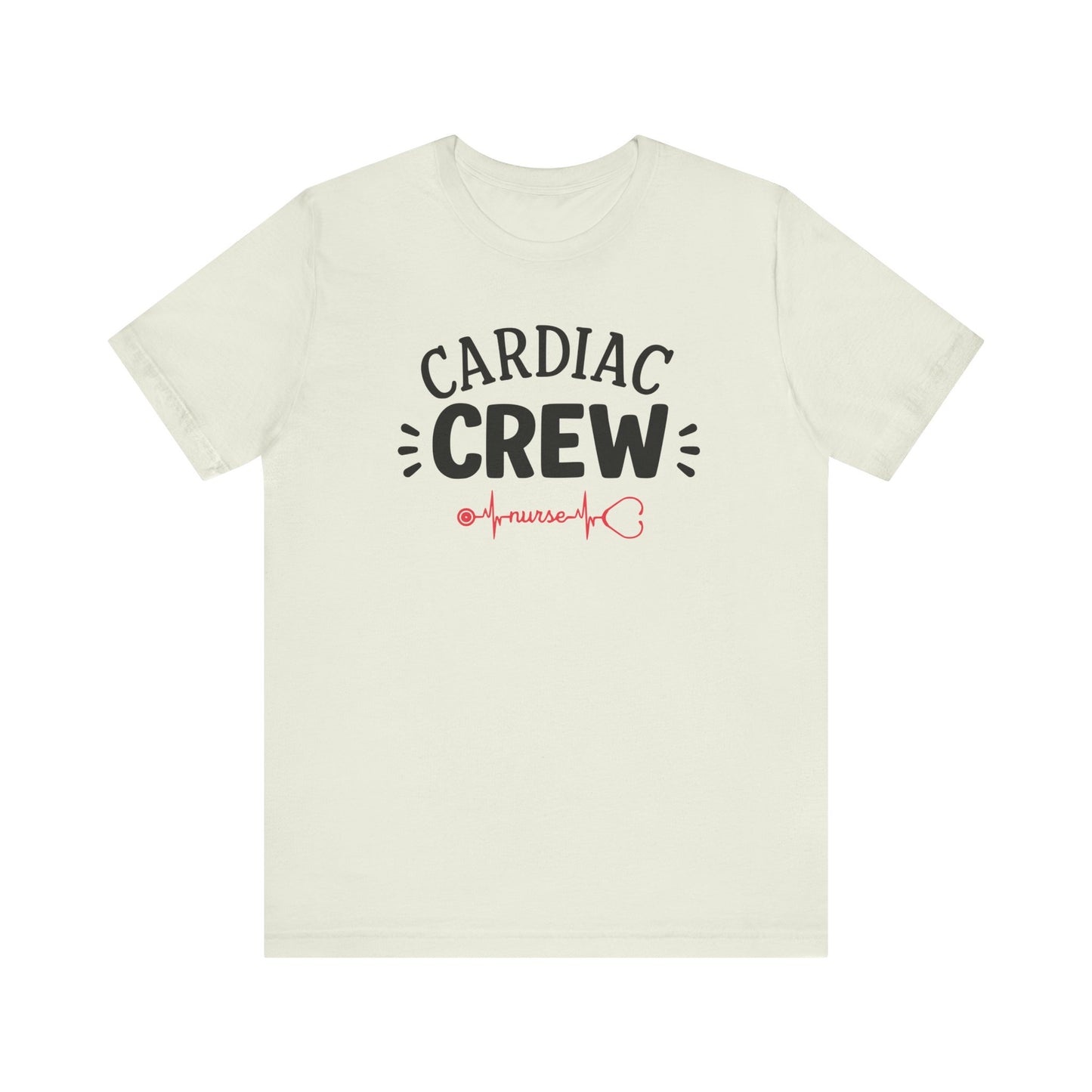 Cardiac Crew T-shirt | Telemetry RN Gift | Heart Nurse Appreciation Crewneck