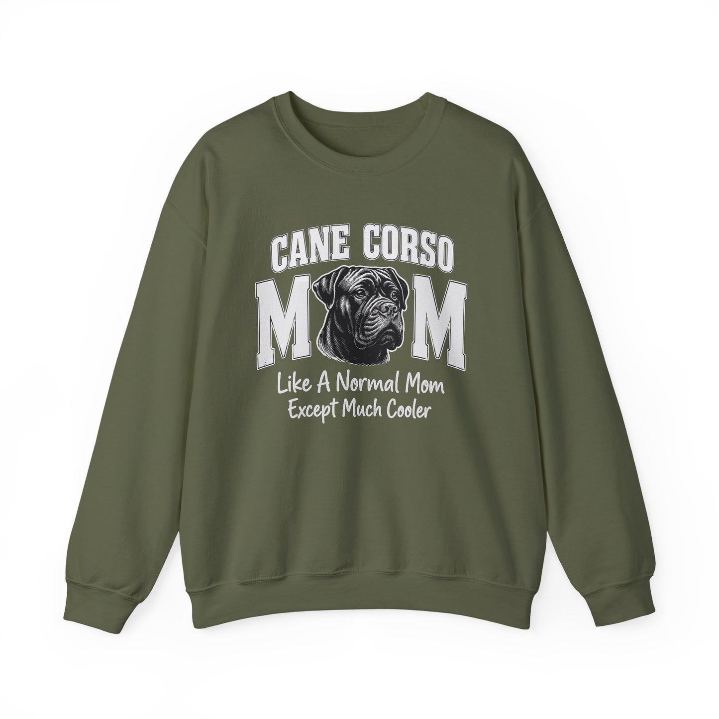 Cane Corso Mom Sweatshirt | Dog Lover Gift | Cute Coffee Dog Owner Tee