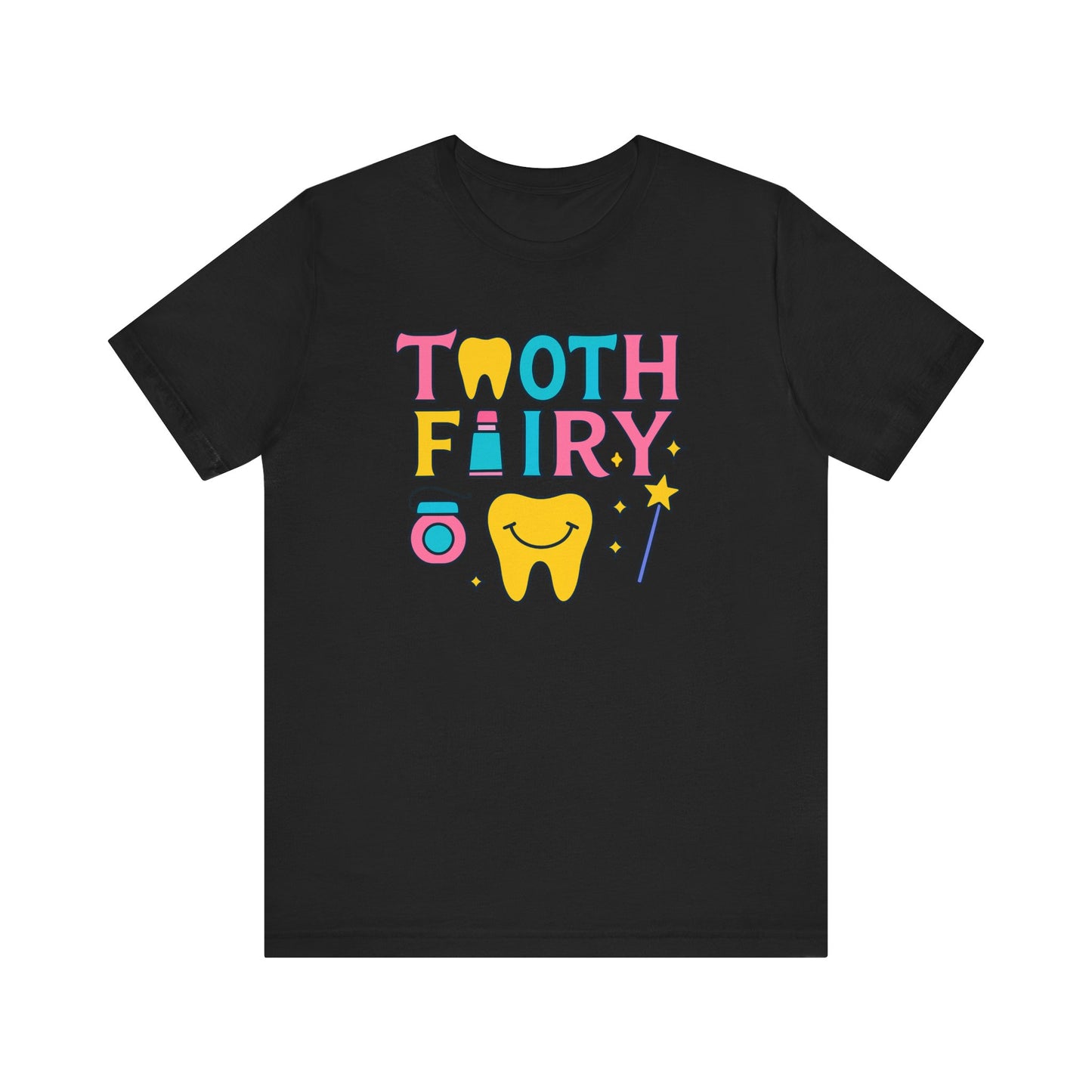 Tooth Fairy T-shirt | Dental Hygienist Gift | Funny Dentist Crewneck Tee