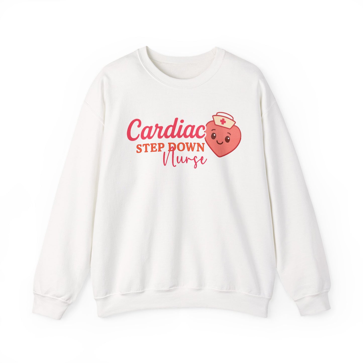 Cardiac Stepdown Nurse Sweatshirt | ICU RN Gift | Heart Nurse Crewneck | Cute Cardiology Apparel | CVICU Nurse Life | Medical Appreciation