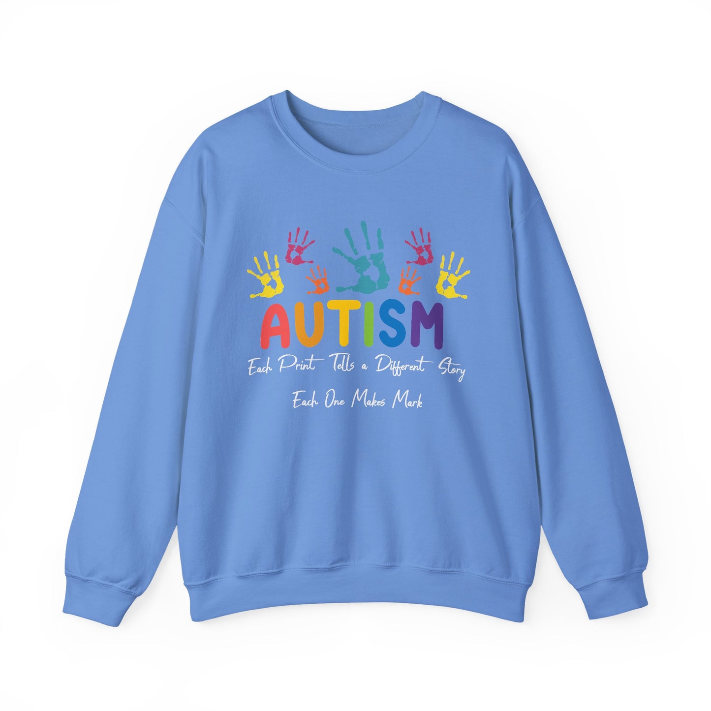 Fingerprint Autism sweatshirt | Autism Awareness Gift | Fingerprint Tee | Neurodiversity Shirt | Special Needs Mom Sweatshirt