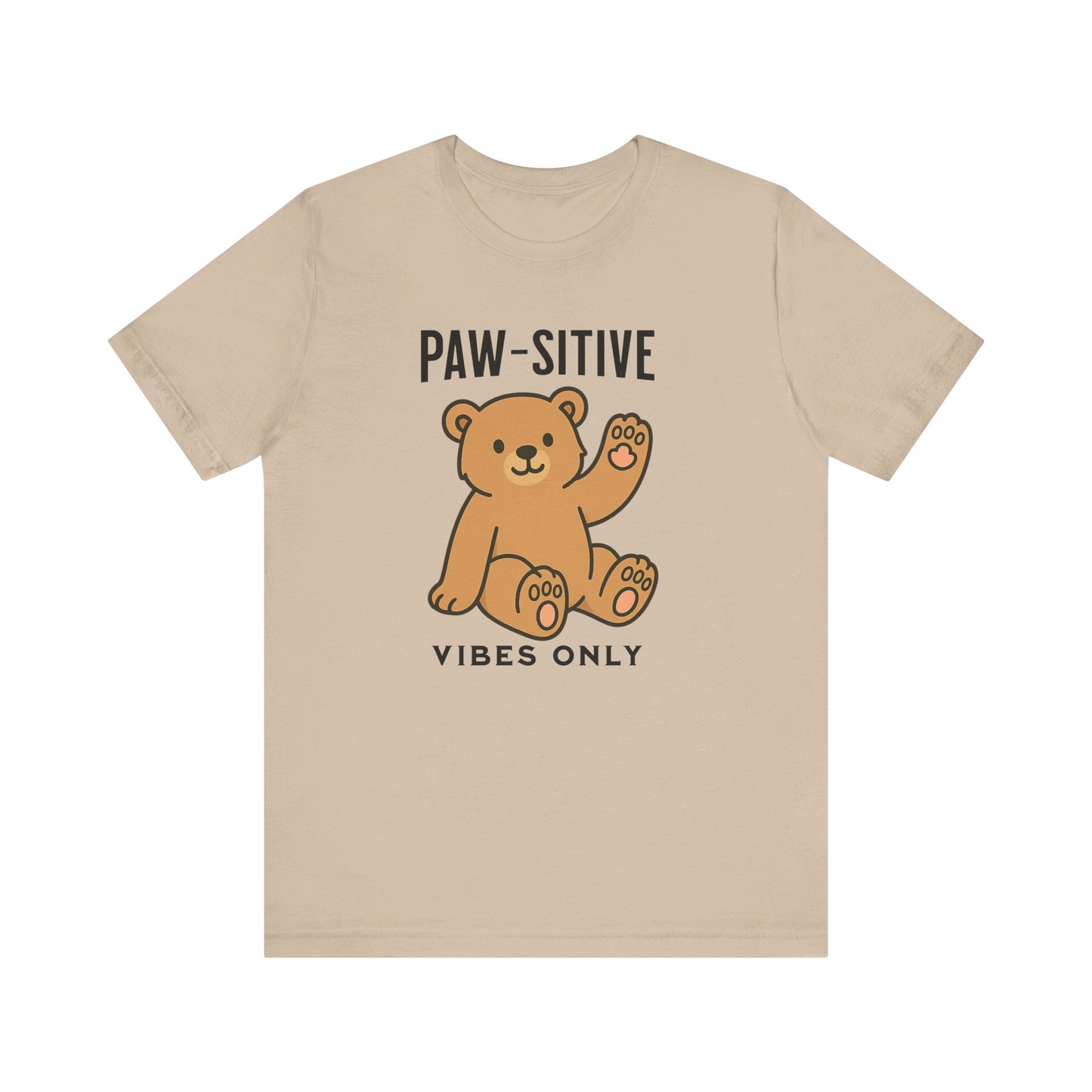 Paw-sitive Vibes Only shirt | Cute Dog Lover Gift | Funny Pet Tee | Positive Graphic Apparel | Unisex Cotton Top | Animal Mom Shirt