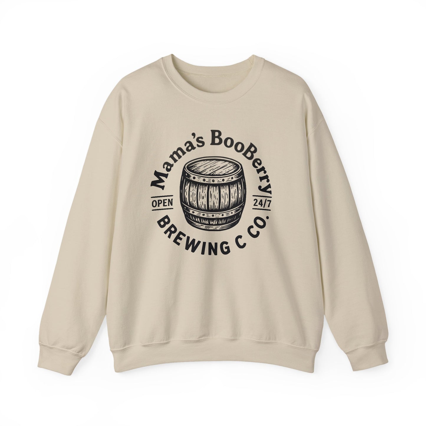 Mama’s Boobery Brewing Co Sweatshirt | Funny New Mom Gift | Cozy Mom Pullover