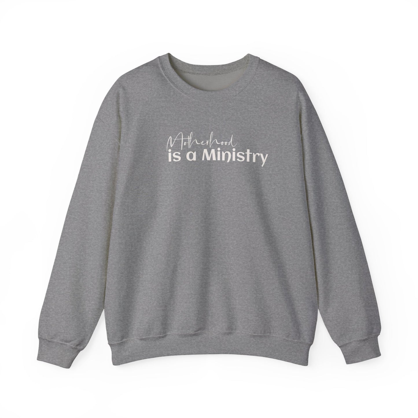 Motherhood Is Kingdom Sweatshirt | Christian Mom Gift | Bible Verse Tee for Her