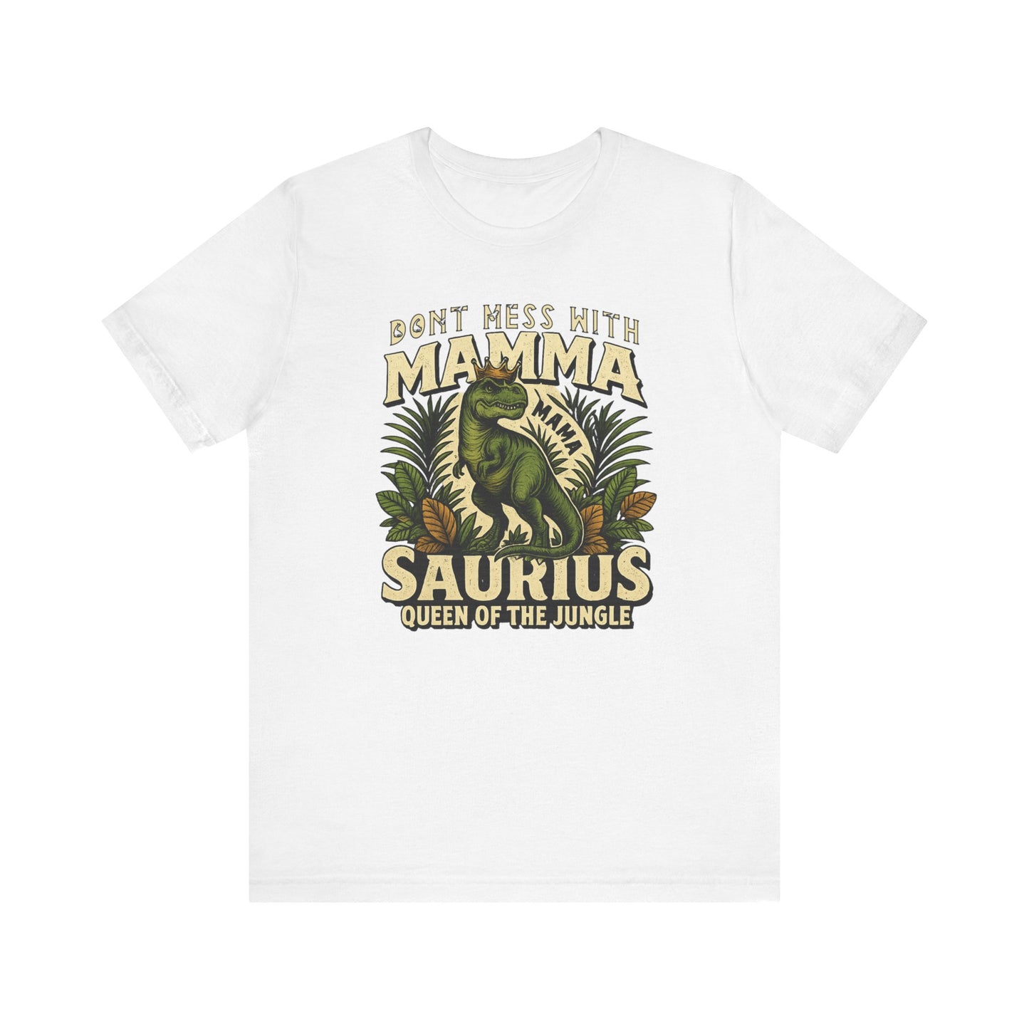 Mama Saurus T-shirt | Funny Dinosaur Mom Gift | Mother’s Day Tee for Nana
