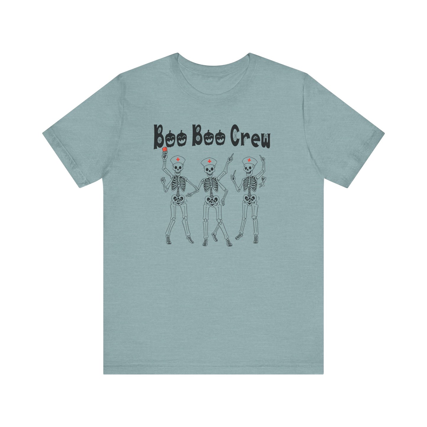Boo Boo Crew T-shirt | Funny Ghost Nurse Tee | Spooky Halloween Gift Idea