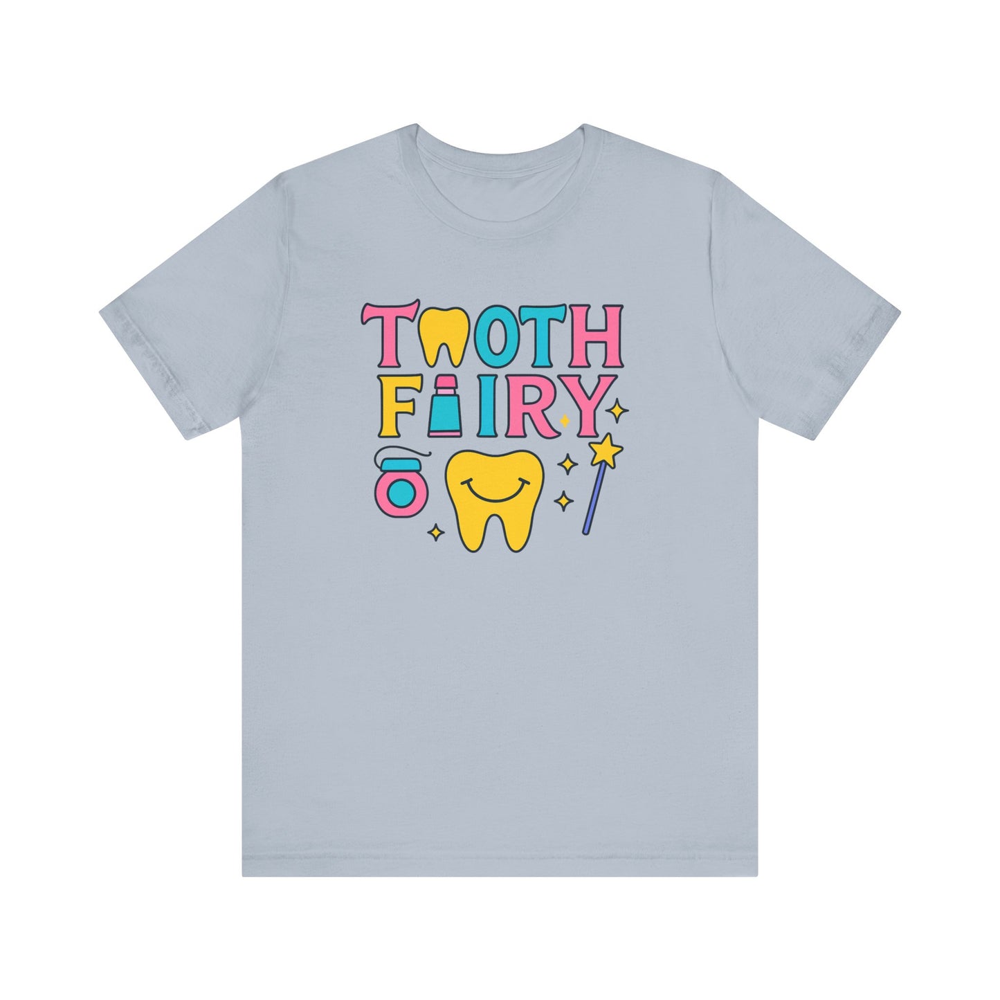 Tooth Fairy T-shirt | Dental Hygienist Gift | Funny Dentist Crewneck Tee
