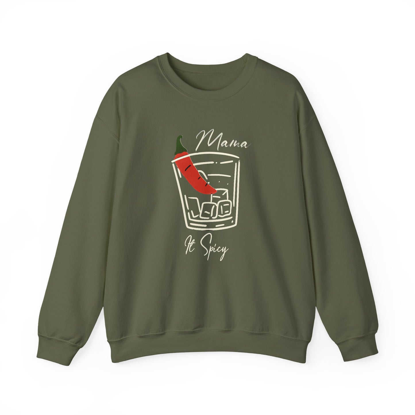 Mama It’s Spicy Sweatshirt | Funny Mom Pullover | Sassy Gift for Women