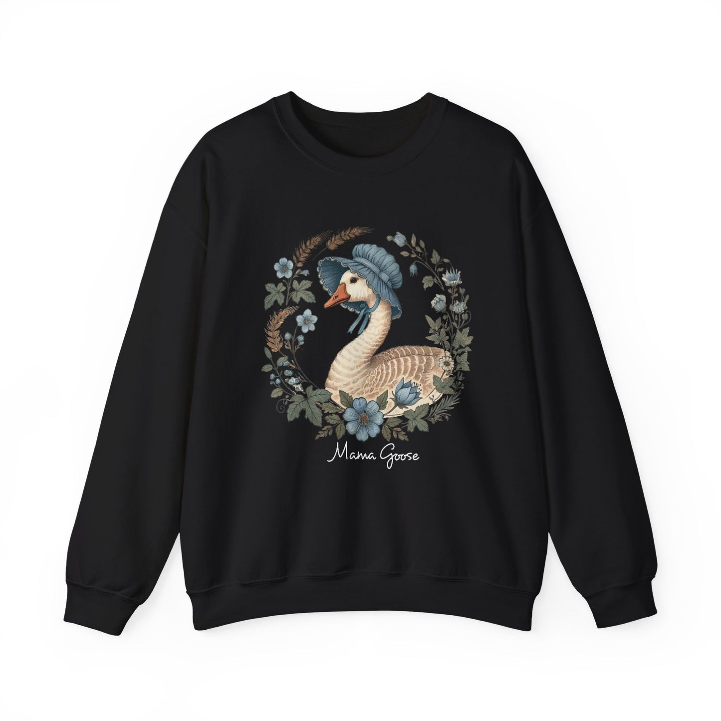 Floral Mama Goose Sweatshirt | Girly Duck Sublimation | Mother’s Day Clipart