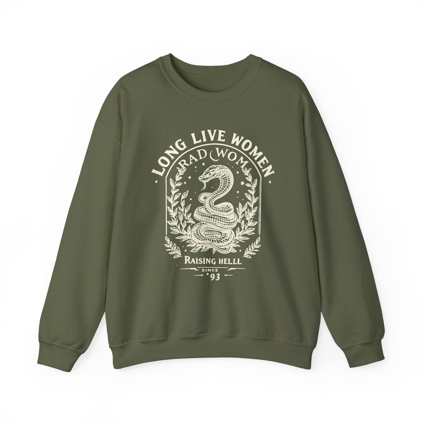 Long Live Rad Women Sweatshirt | Feminist Gift | Trendy Empowerment Tee