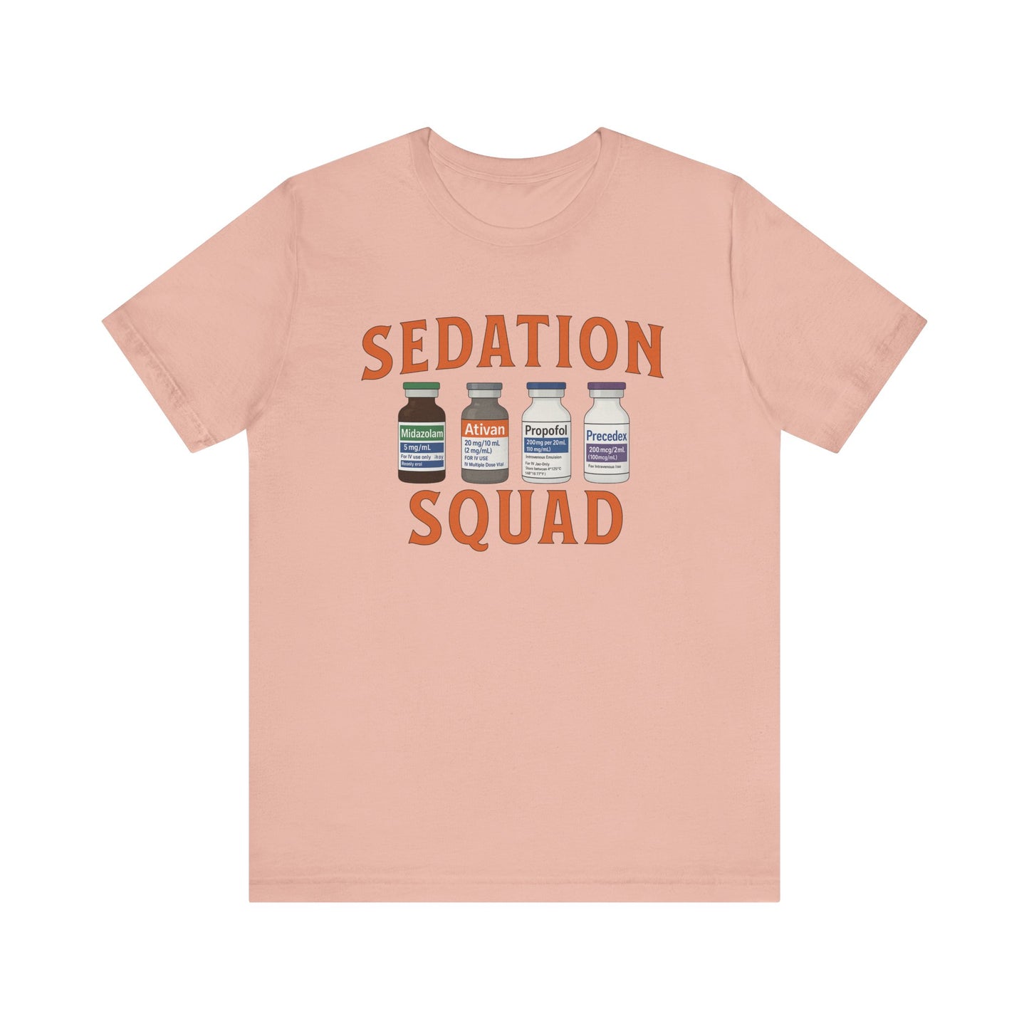 Sedation Squad T-shirt | Funny ICU Nurse Tee | CRNA Anesthesia Gift Shirt