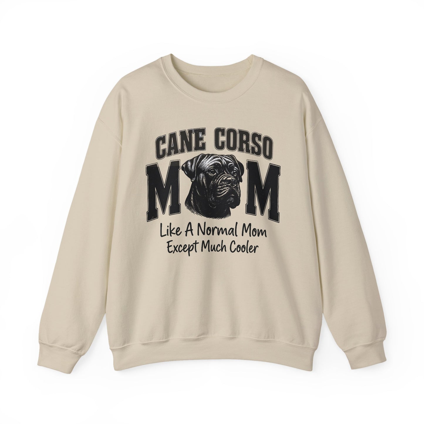 Cane Corso Mom Sweatshirt | Dog Lover Gift | Cute Coffee Dog Owner Tee