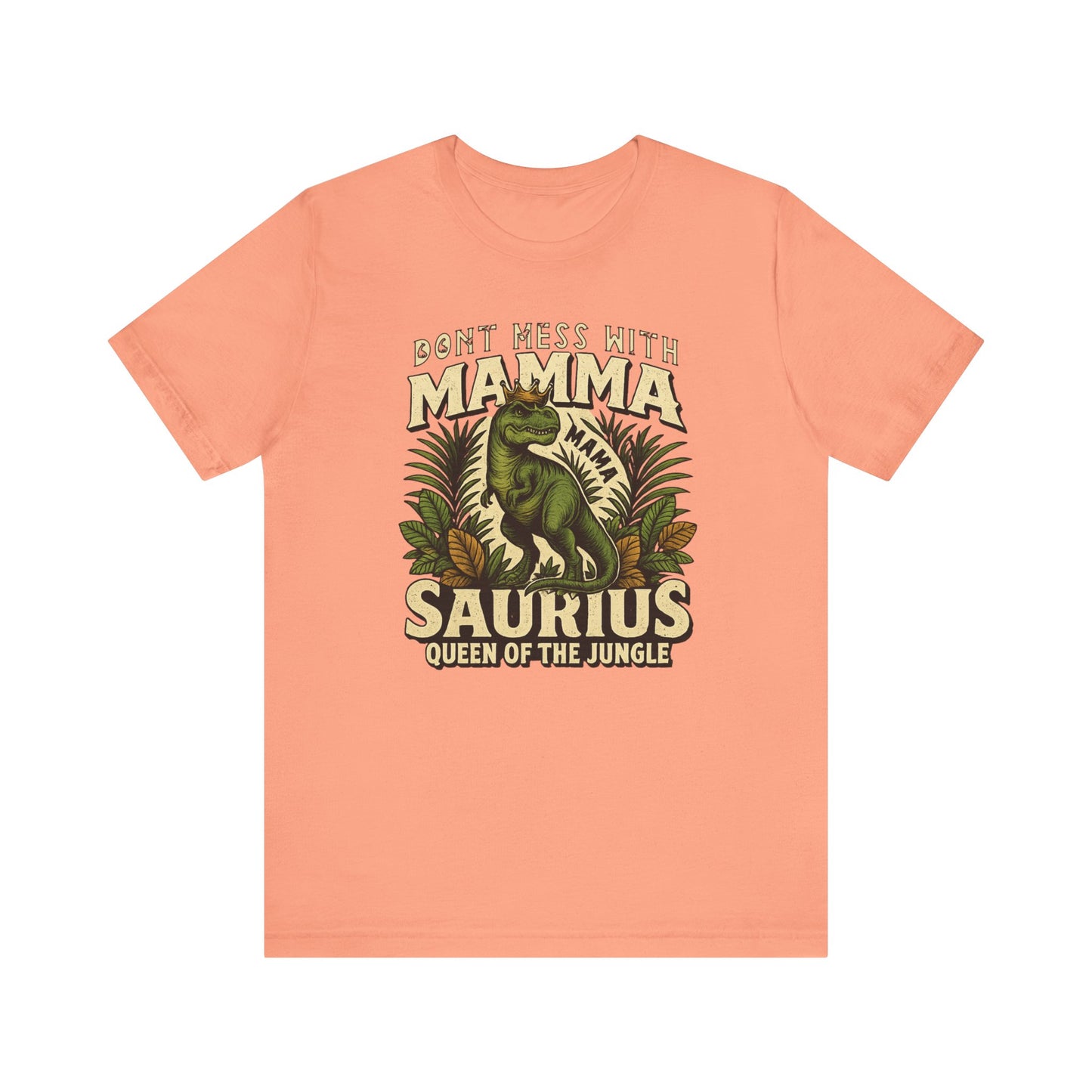 Mama Saurus T-shirt | Funny Dinosaur Mom Gift | Mother’s Day Tee for Nana
