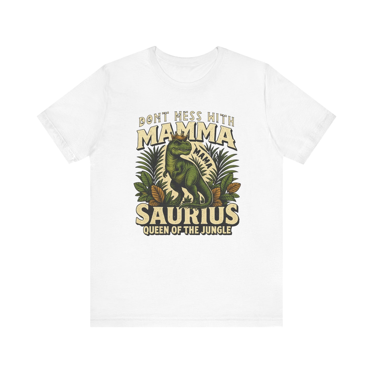 Mama Saurus T-shirt | Funny Dinosaur Mom Gift | Mother’s Day Tee for Nana