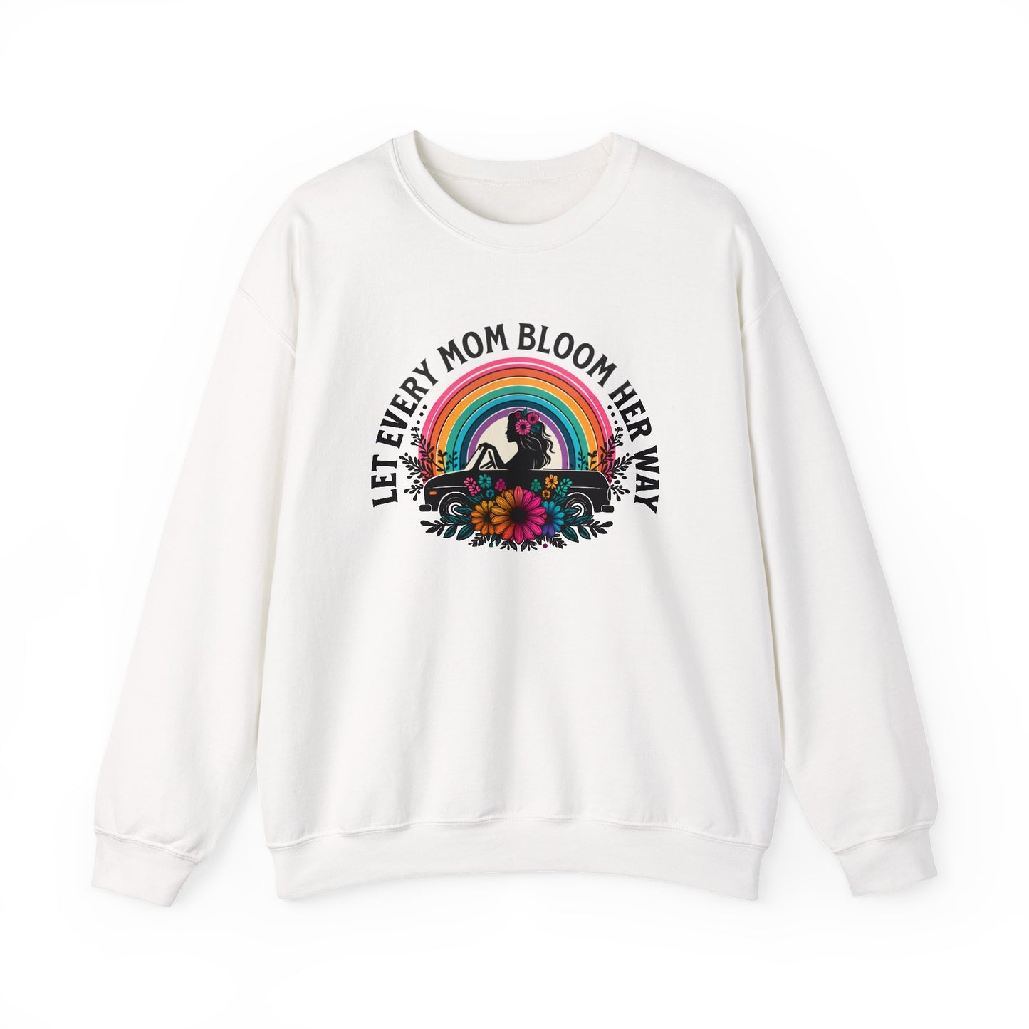 Mind Your Own Motherhood Sweatshirt | Funny Mom Tee | Boho Floral Gift