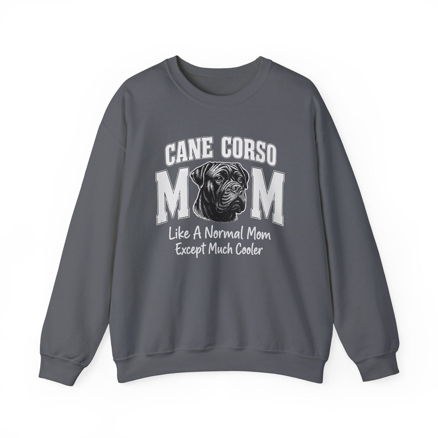 Cane Corso Mom Sweatshirt | Dog Lover Gift | Cute Coffee Dog Owner Tee