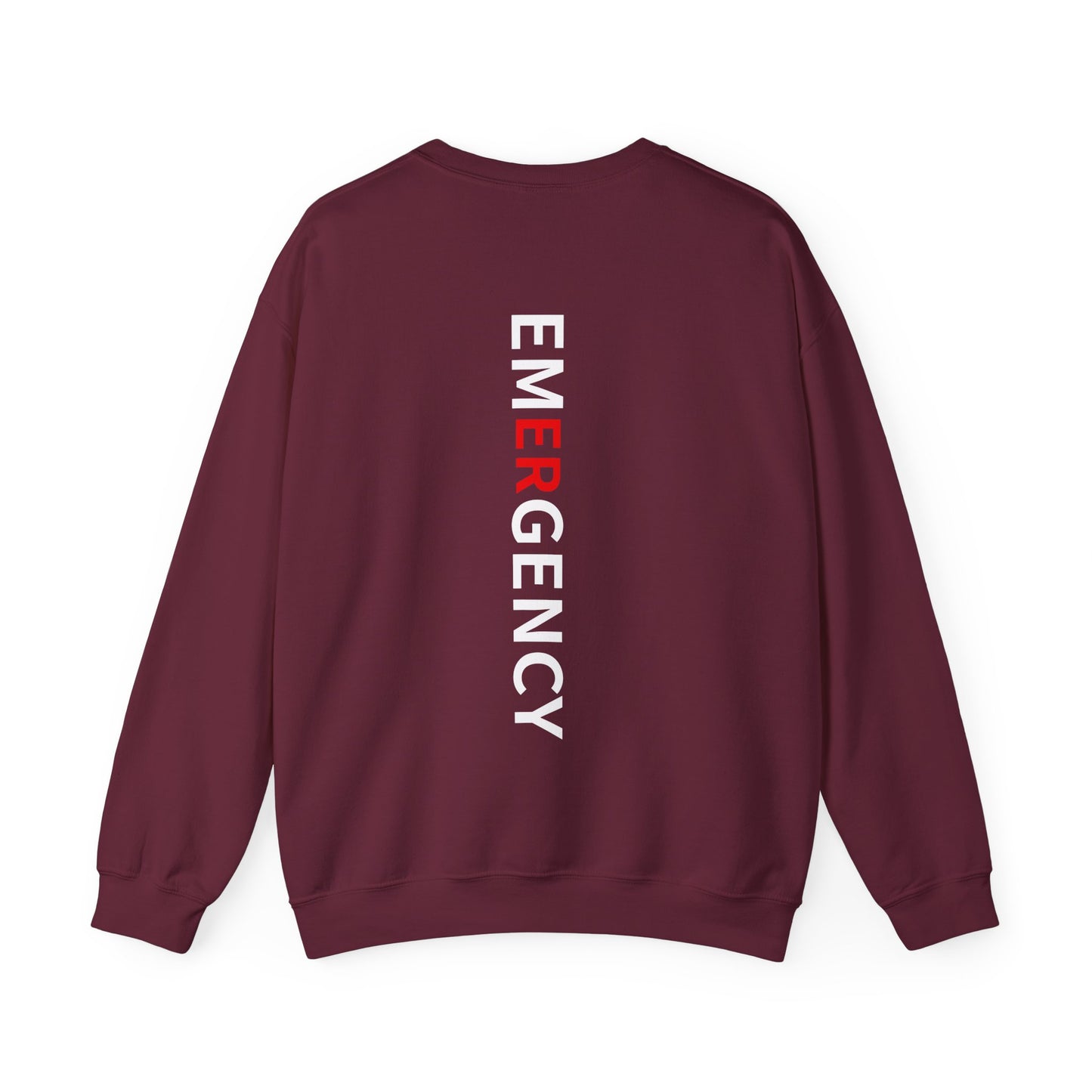 Emergency Department sweatshirt | ER Nurse gift | Medical crewneck | Funny RN shirt | Hospital staff sweater | Custom personalized top
