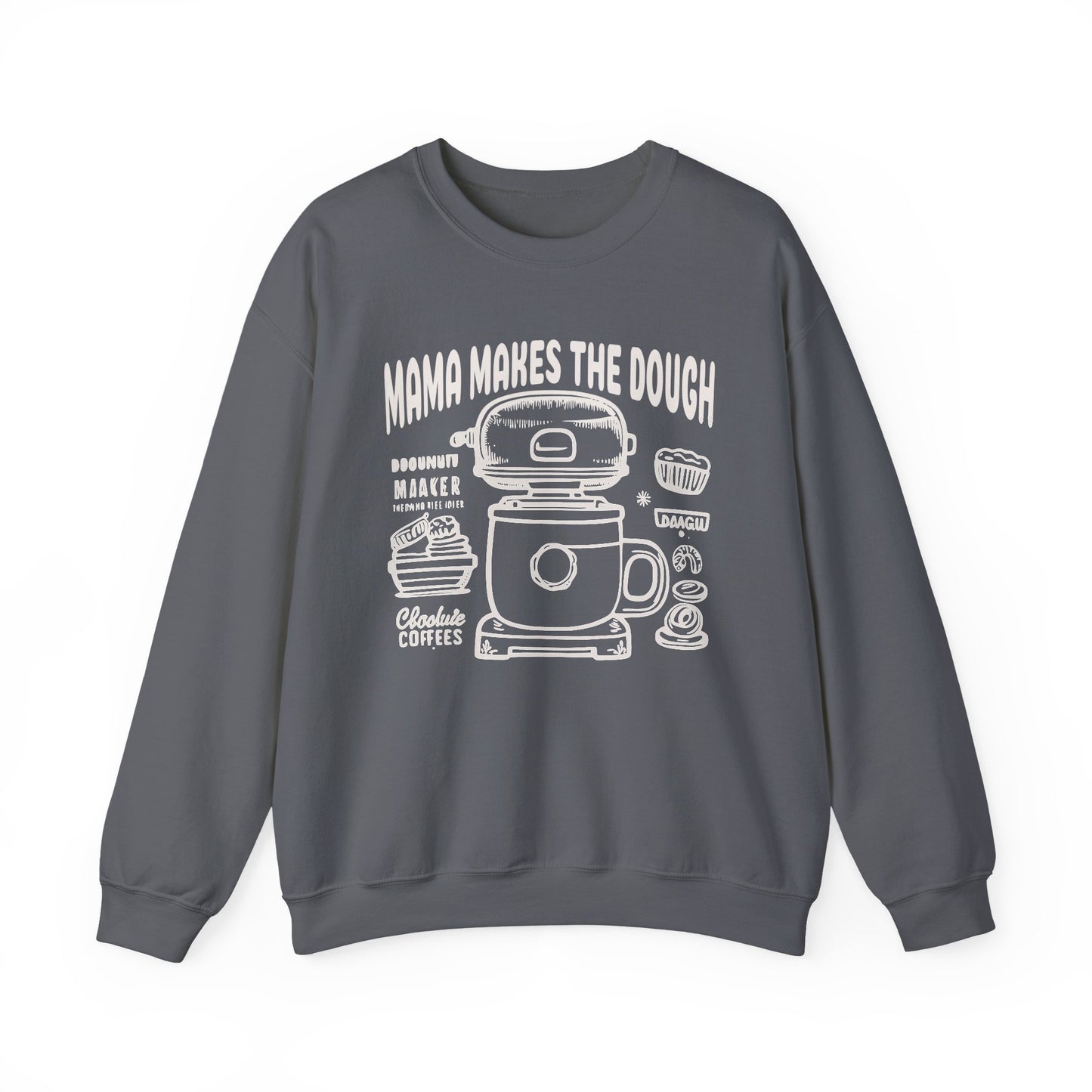 Mama Makes the Dough Sweatshirt | Baking Mom Gift | Cute Kitchen Crewneck