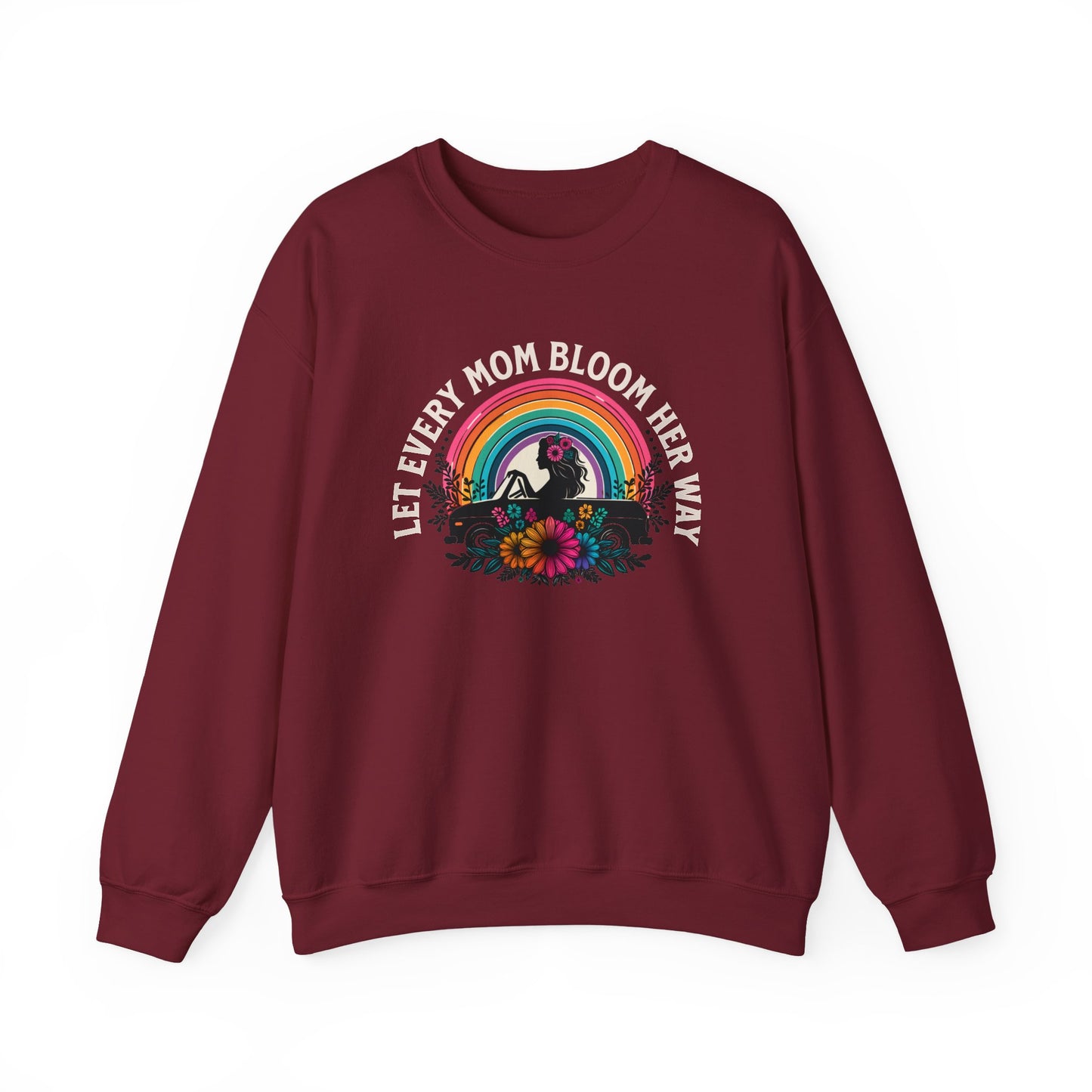 Mind Your Own Motherhood Sweatshirt | Funny Mom Tee | Boho Floral Gift