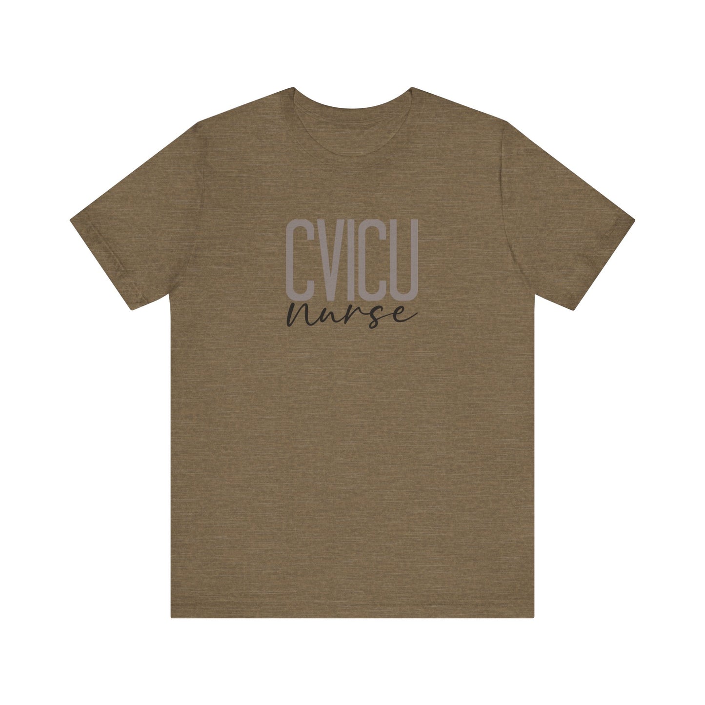 CVICU Nurse T-Shirt | Heart RN Crewneck Gift | ICU Nurse Appreciation Tee