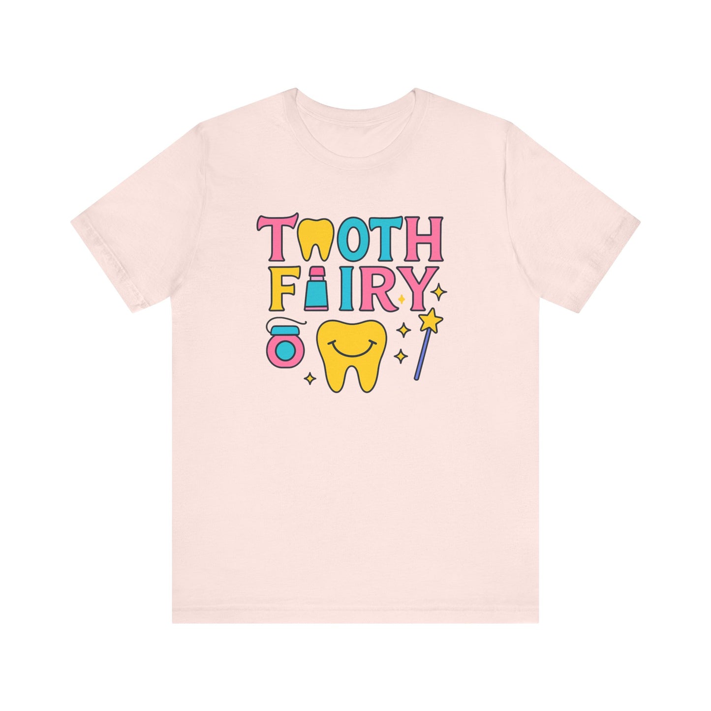 Tooth Fairy T-shirt | Dental Hygienist Gift | Funny Dentist Crewneck Tee