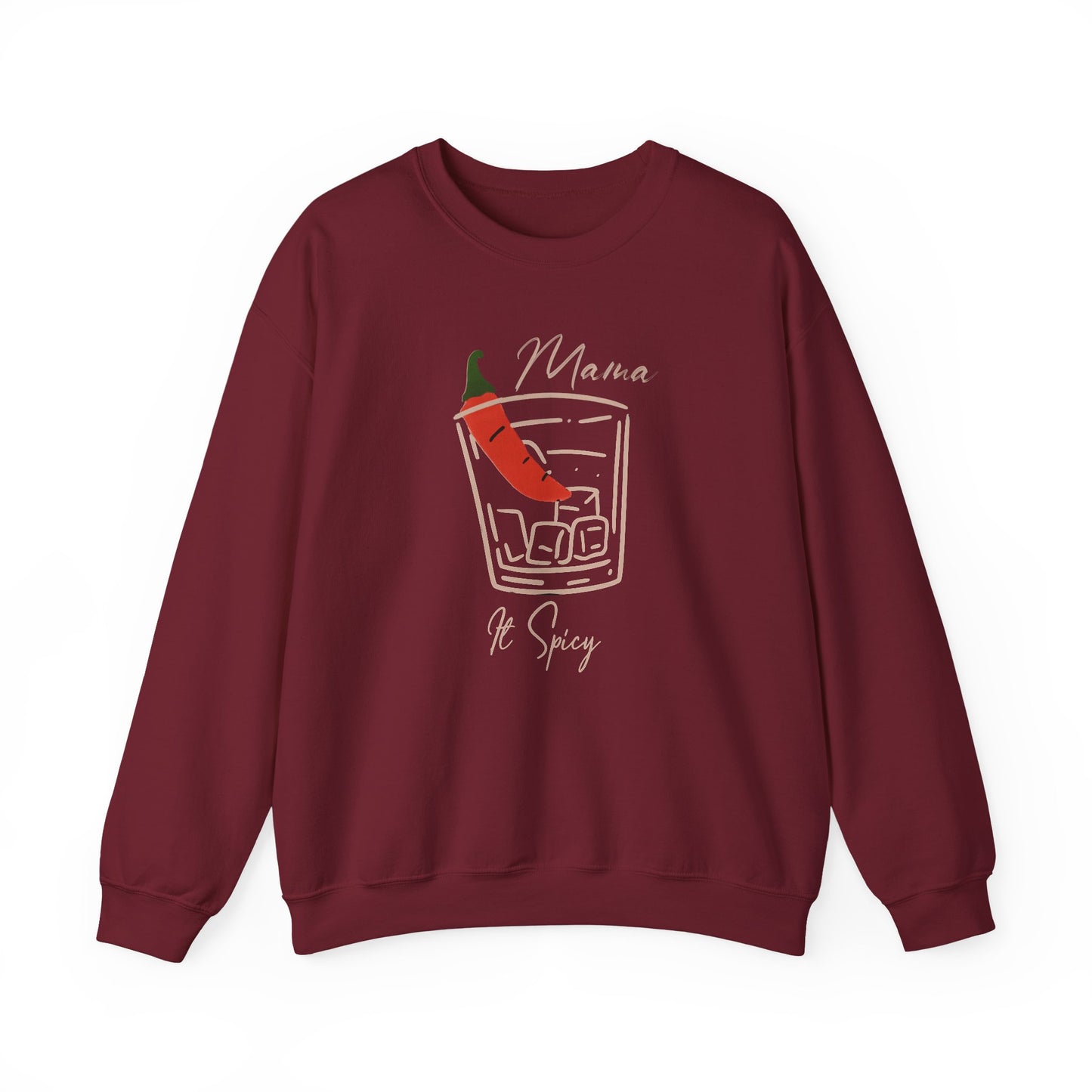 Mama It’s Spicy Sweatshirt | Funny Mom Pullover | Sassy Gift for Women